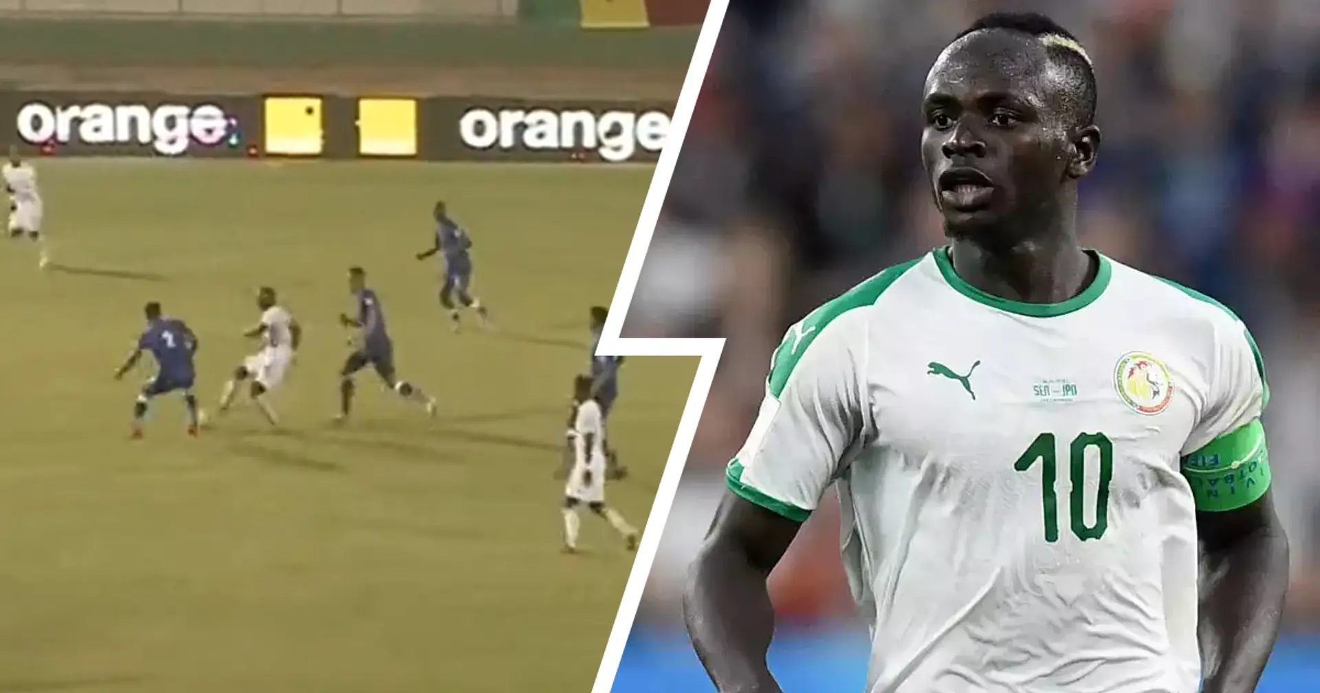 Caught on camera: Mane's incredible solo goal for Senegal