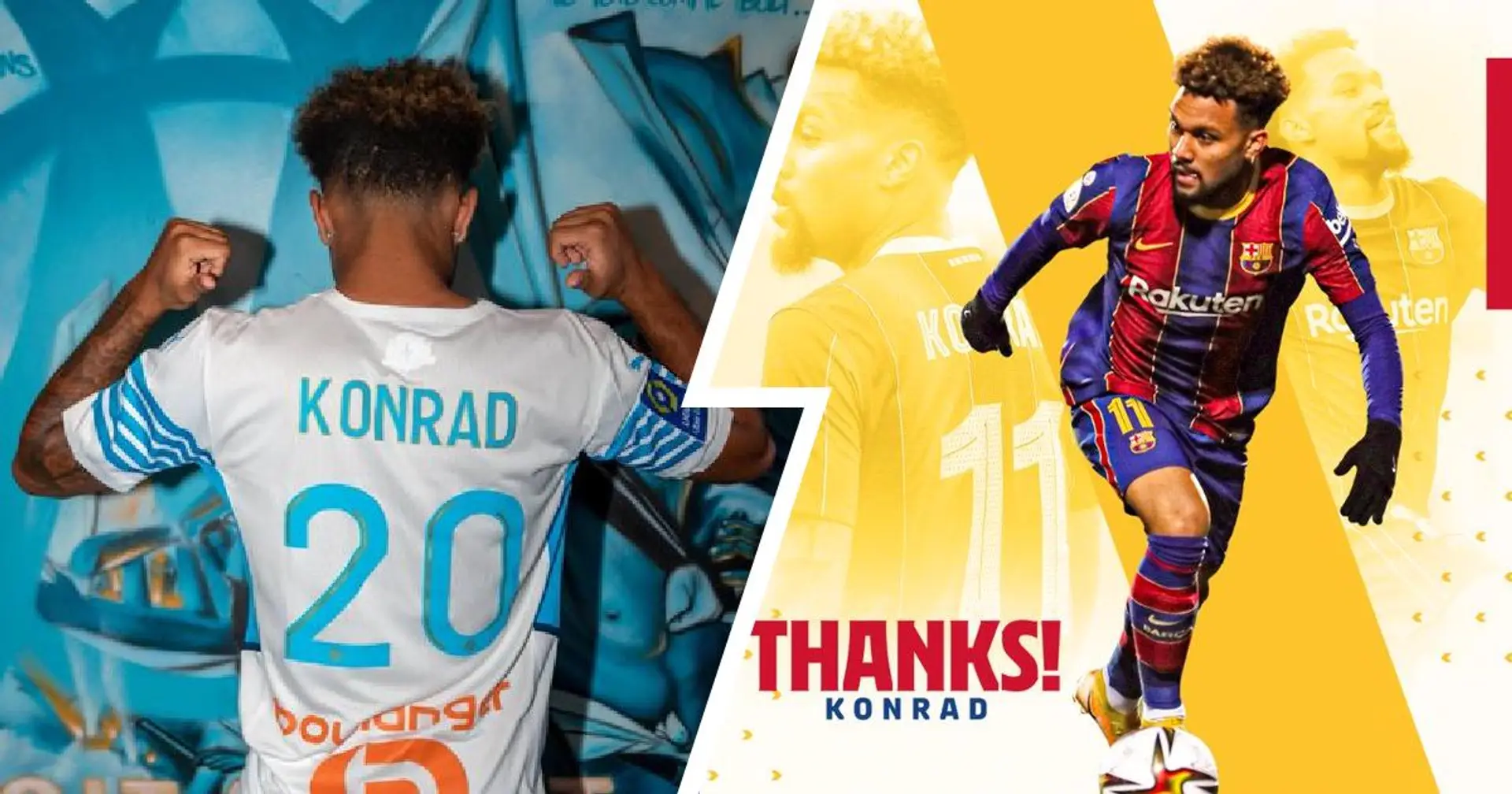 OFICIAL: El Barça vende a Konrad al Olympique de Marsella