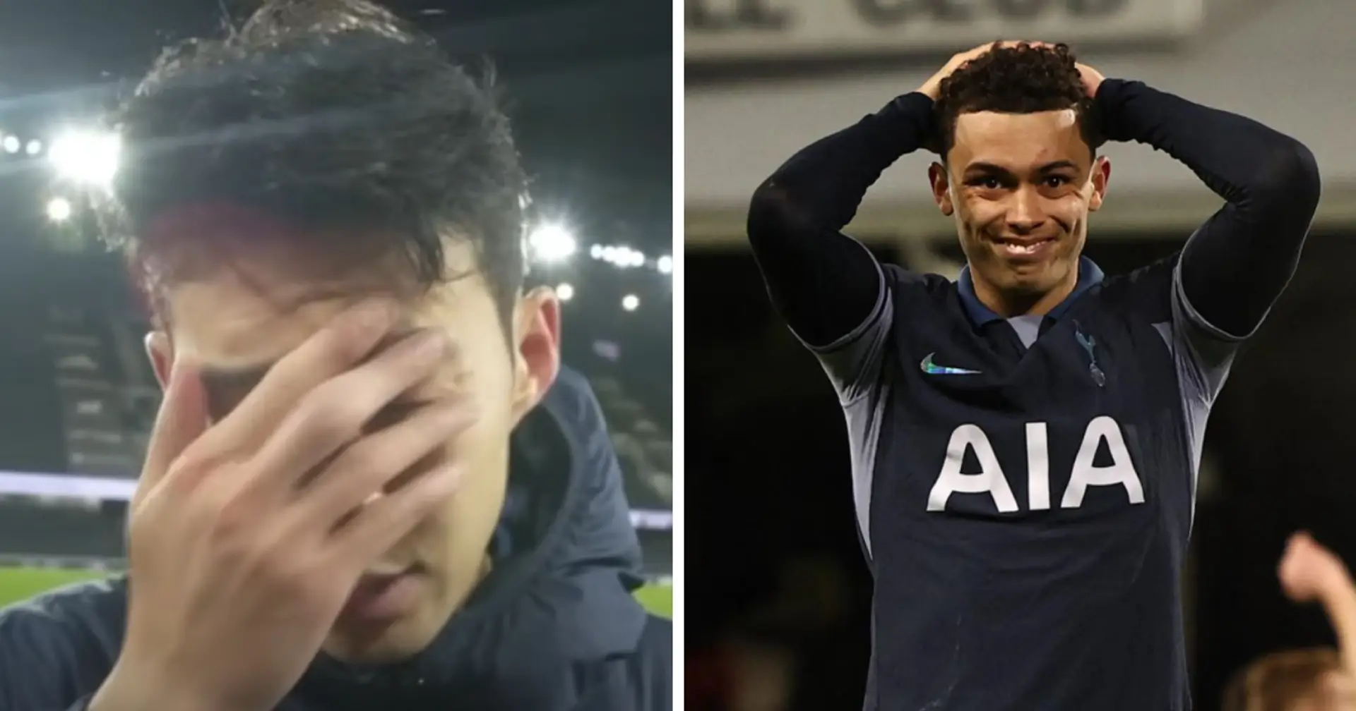 'Look in the mirror': Son looks devastated as he blames Spurs players for awful performance against Fulham 
