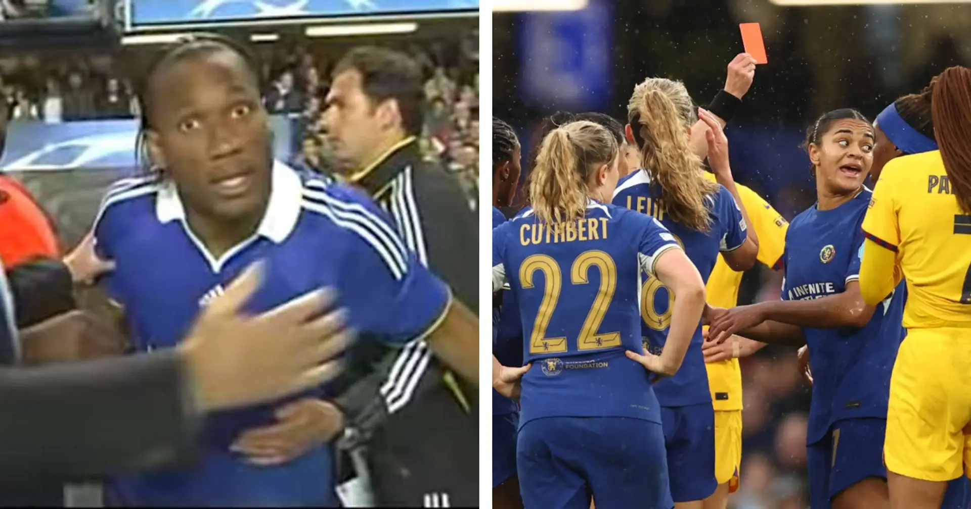Drogba GIF trending again: Chelsea Women exit Champions League after controversial refereeing vs Barca
