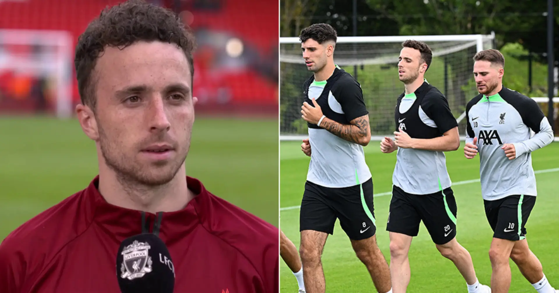 'I could see the quality': Jota on his first impressions of Szoboszlai and Mac Allister