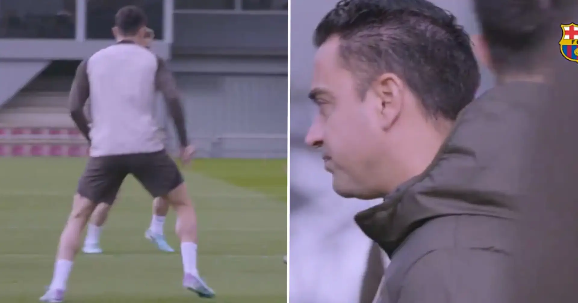 Un joueur du Barça arrive à l'entraînement malgré le jour de repos donné par Xavi – c'est un "titulaire incontesté"