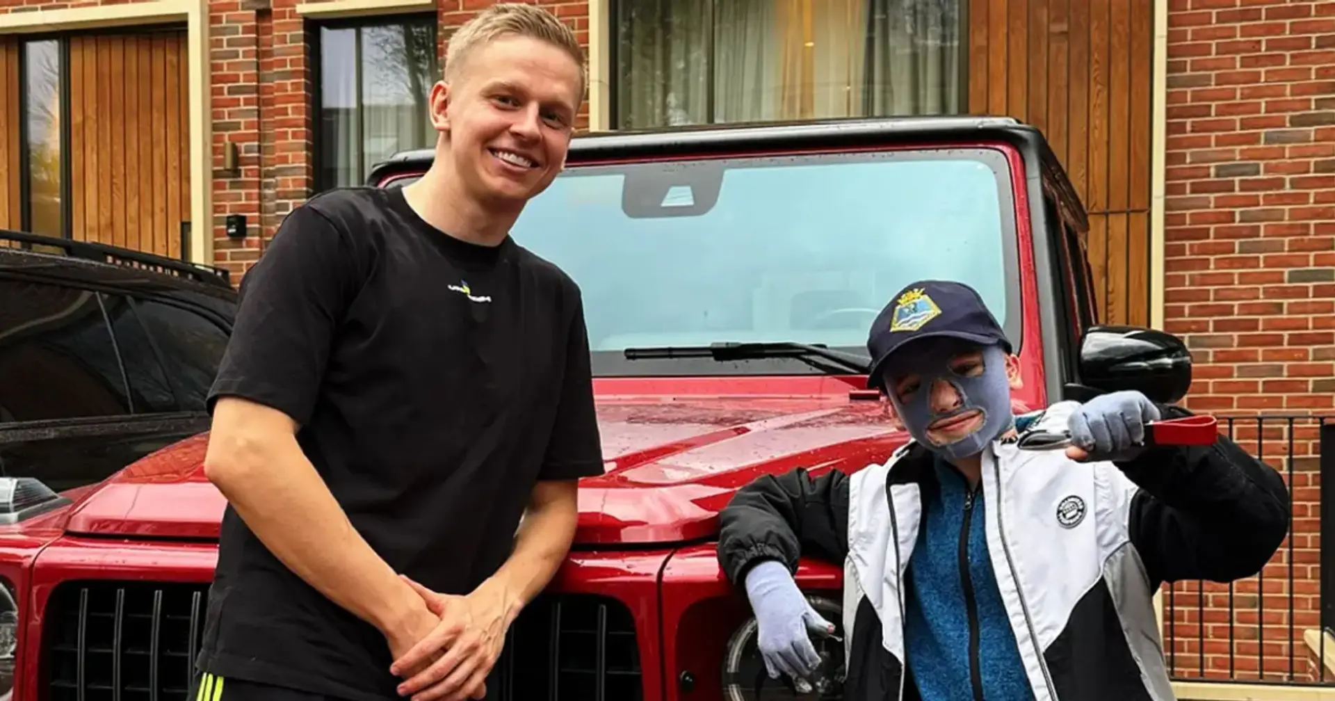 Zinchenko supported a boy from Vinnytsia who lost his mother during shelling and received severe burns