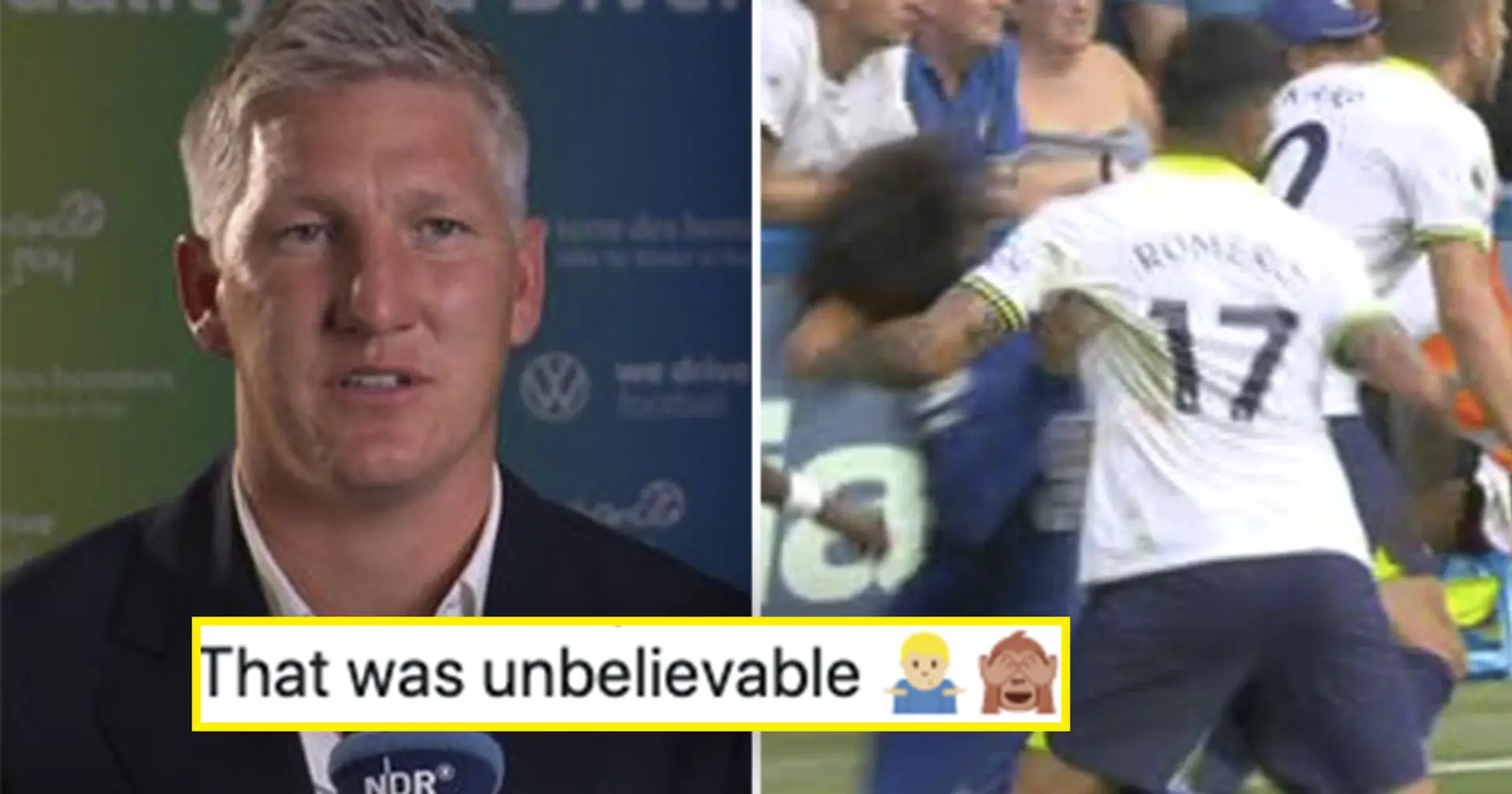 'What are the referee and VAR doing?': Bastian Schweinsteiger reacts to refereeing in Chelsea-Spurs clash