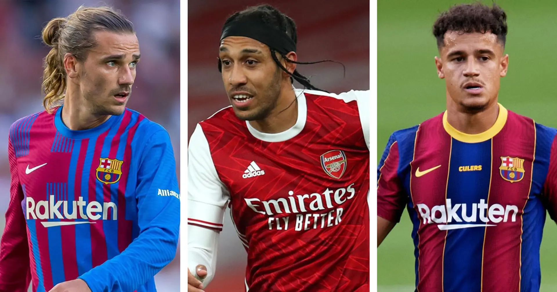 Coutinho swapped for Aubameyang & 3 more transfer rumours you should believe the least now
