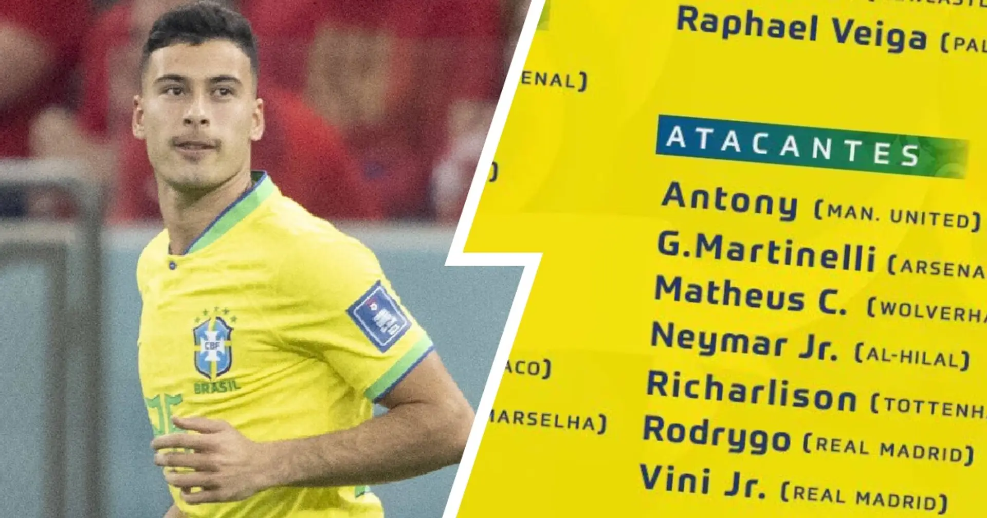 Martinelli and Gabriel called up by Brazil & 2 more under-radar Arsenal stories
