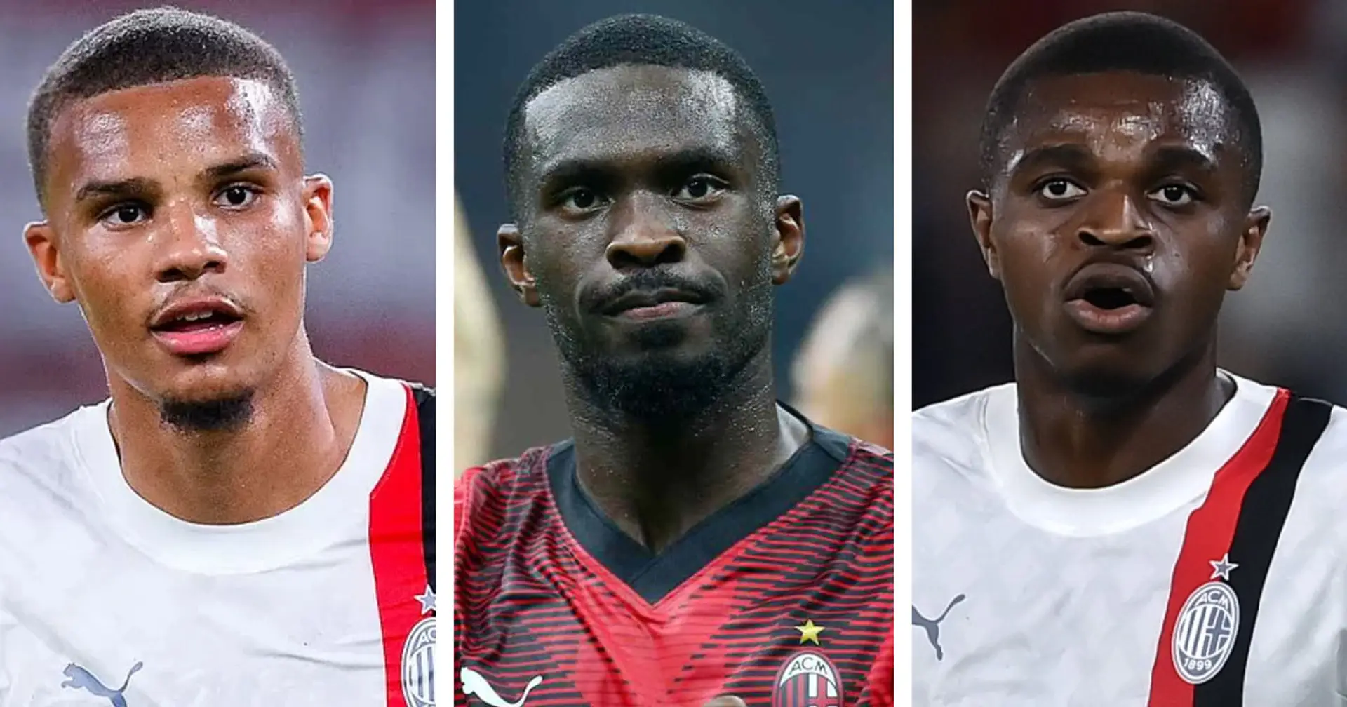 Il Milan attende Tomori, Thiaw e Kalulu: la data del ritorno in campo dei 3 difensori Rossoneri