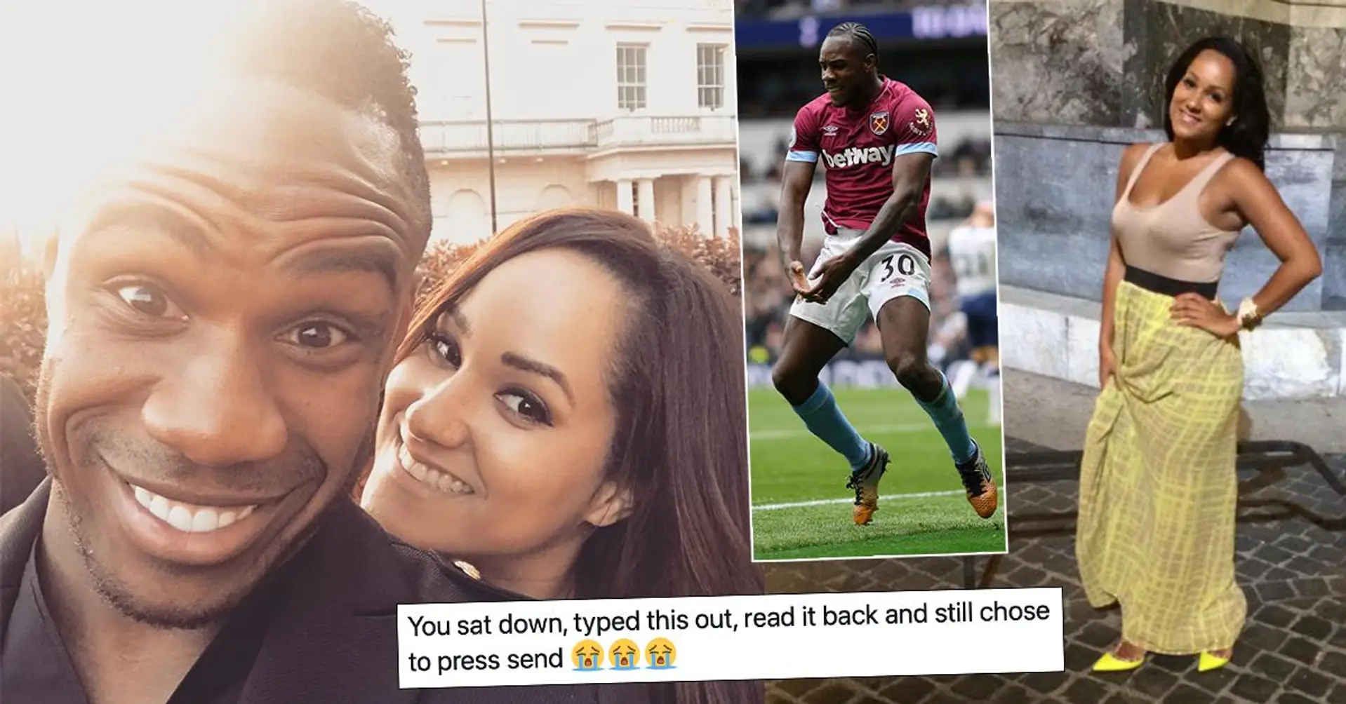 "Ich liebe dich mit meinem ganzen S****z": West Hams Antonio schickt seiner Frau Valentinstag-Nachricht