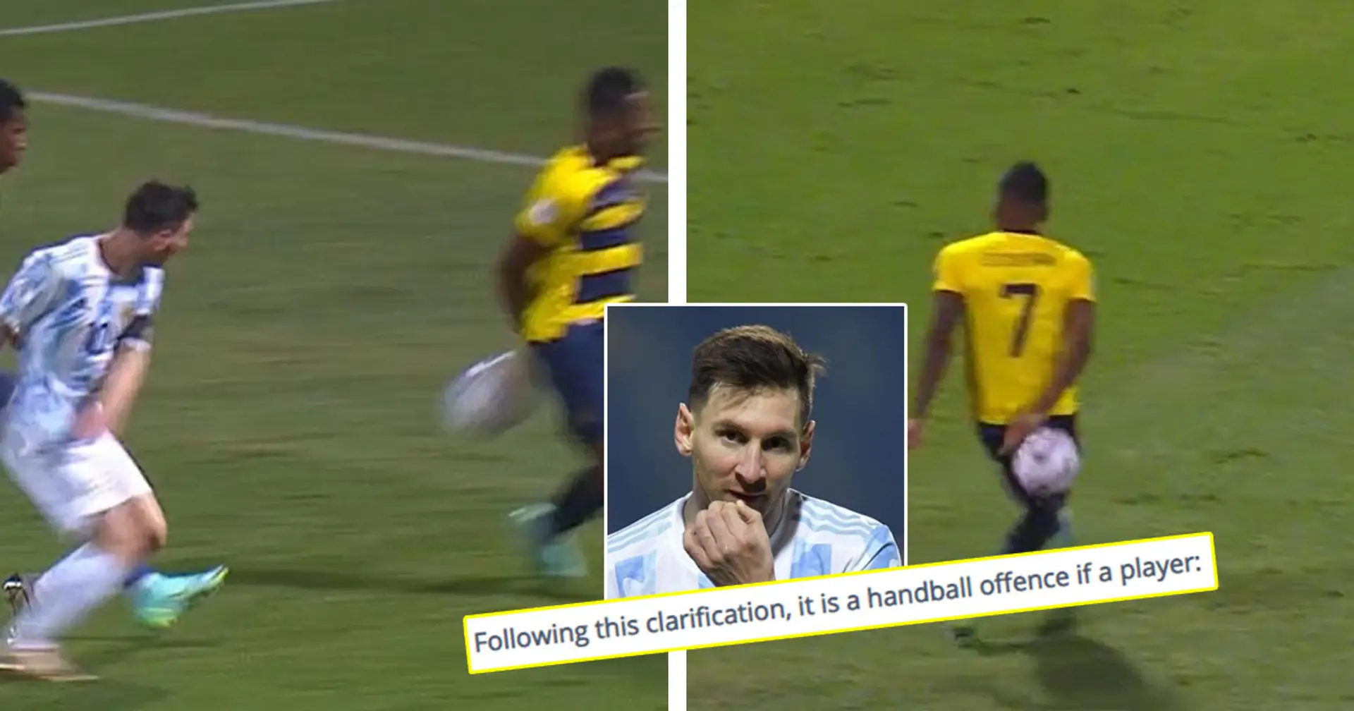 Explained: Why Argentina weren't awarded penalty despite ball clearly hitting Ecuador defender's hand