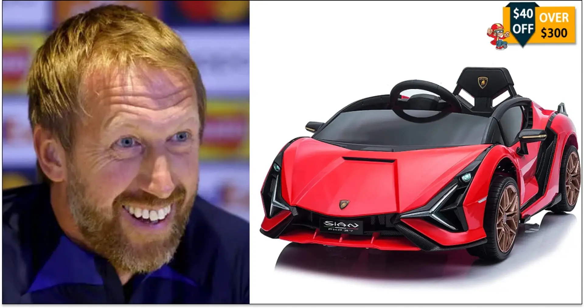 Chelsea gave Potter a 'toy Lamborghini' as a gift, here's why