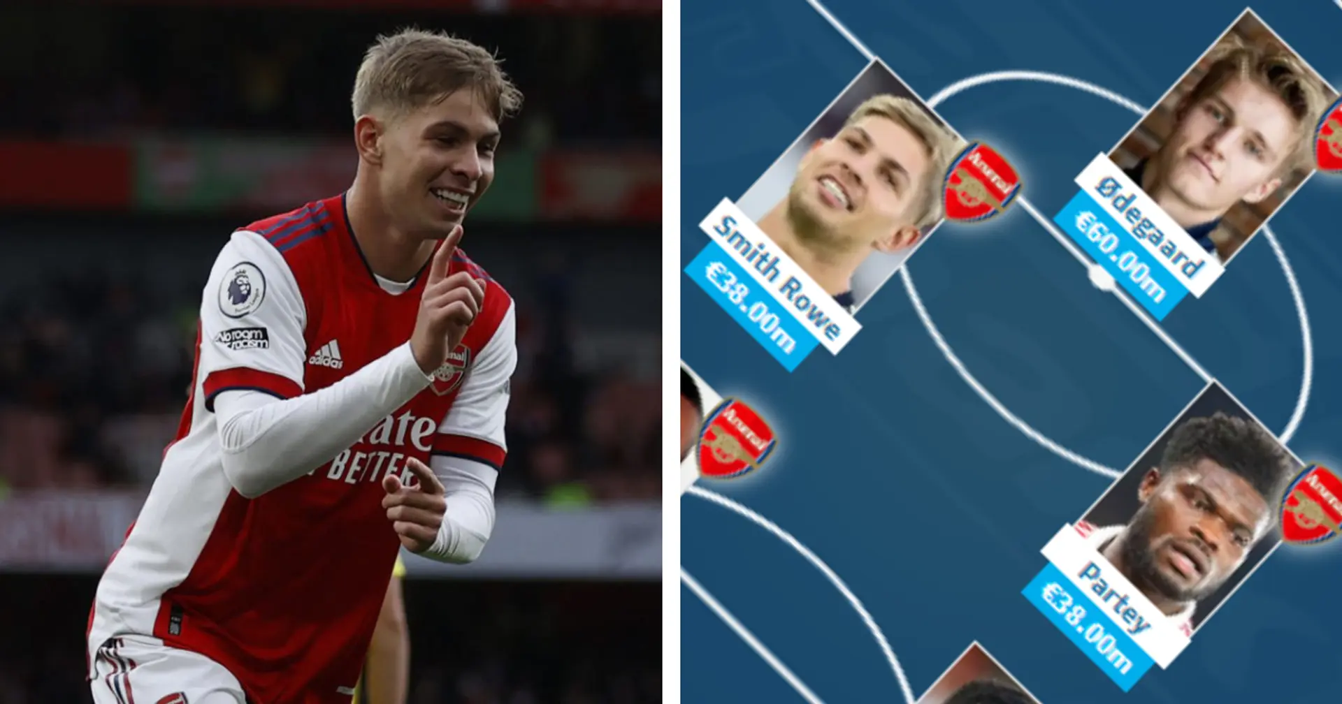 No Xhaka, Smith Rowe in: updated Arsenal's most expensive starting XI