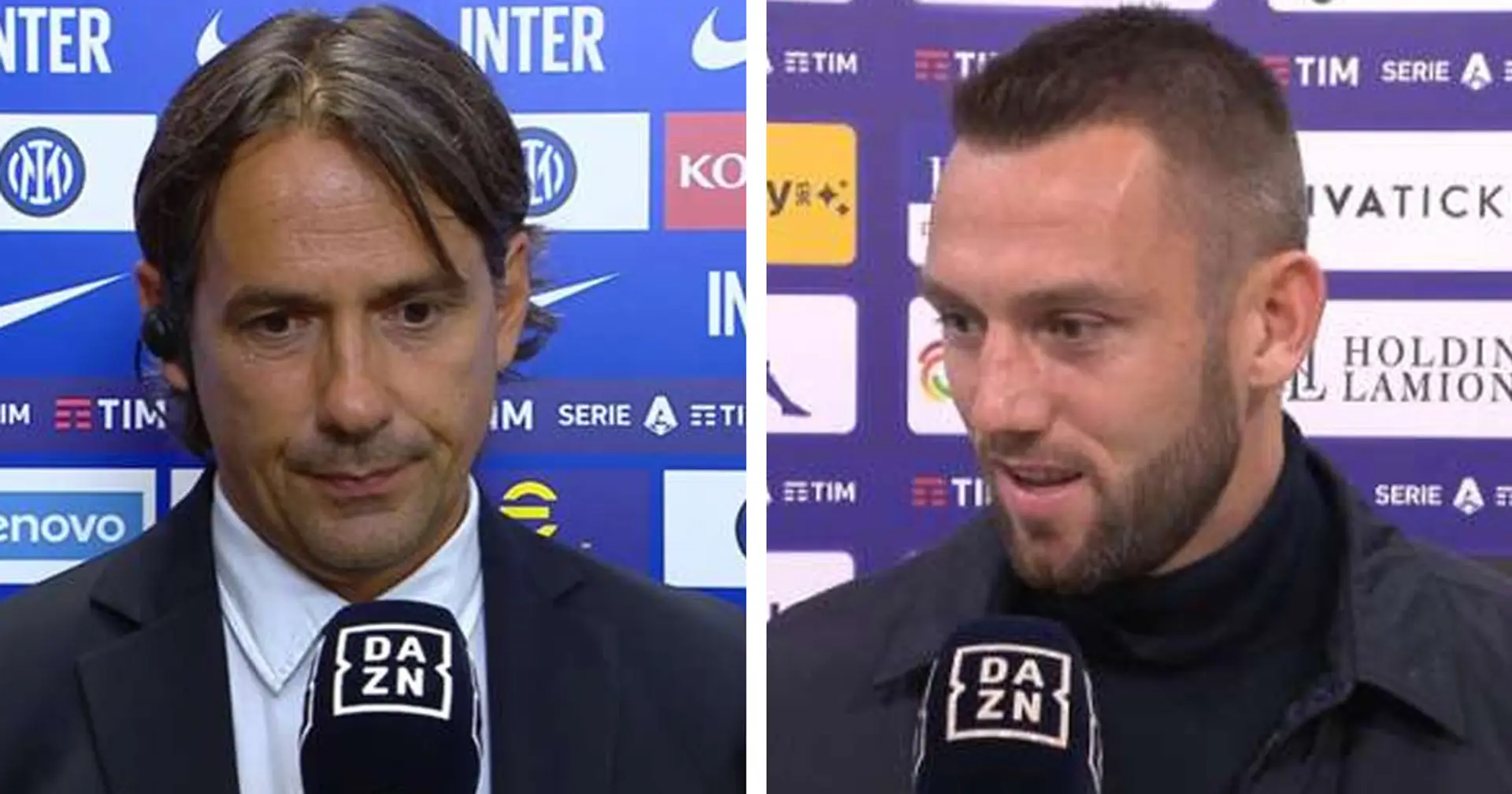 "Non pensiamo alla classifica fittizia!": le parole di Inzaghi e De Vrij prima di Fiorentina-Inter