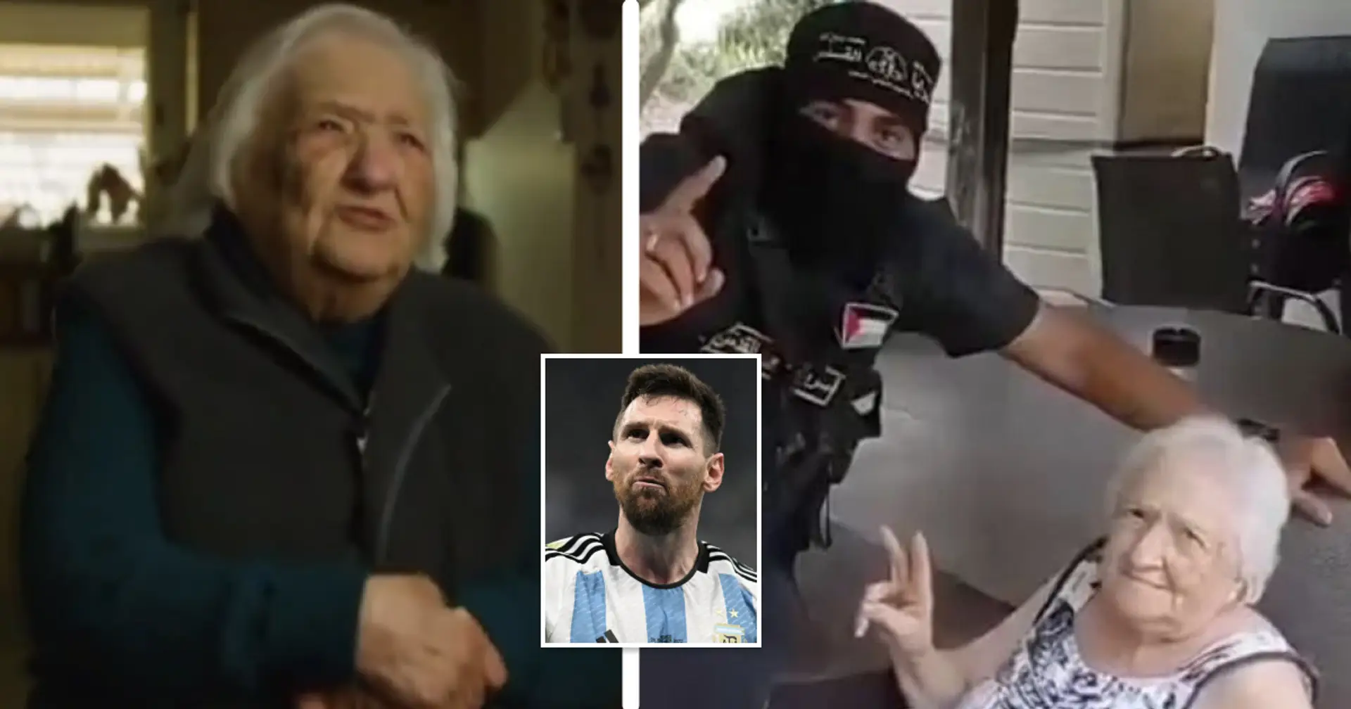 Una mujer de 90 años 'evita ser secuestrada por Hamás' gracias a mencionar a Messi