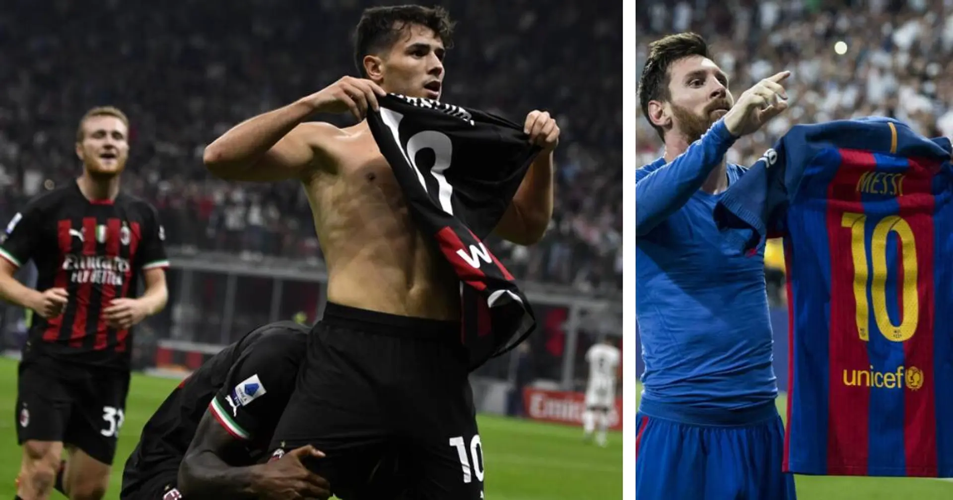 'Brahim Diaz come Messi': l'esultanza del fantasista del Milan contro la Juventus è iconica 