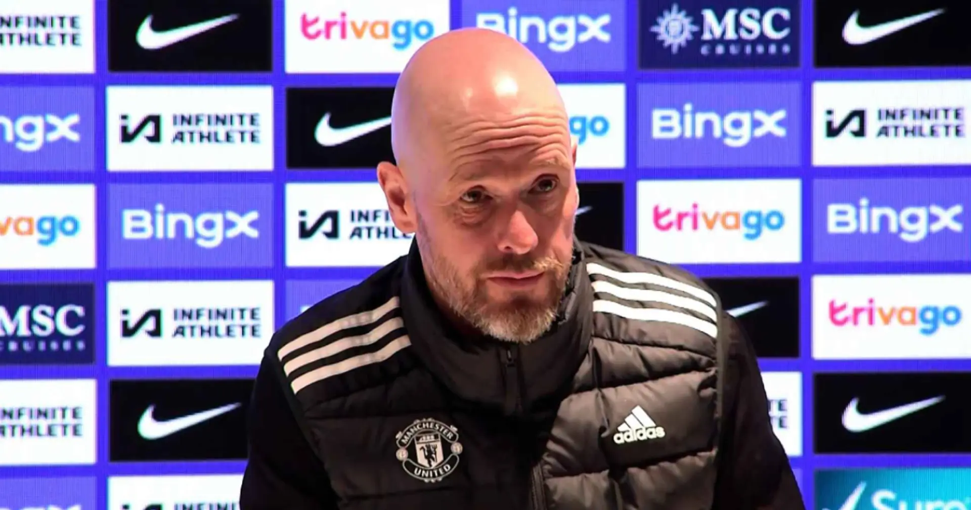 'We will be mad, angry': Erik ten Hag on Man United mood ahead of Liverpool clash