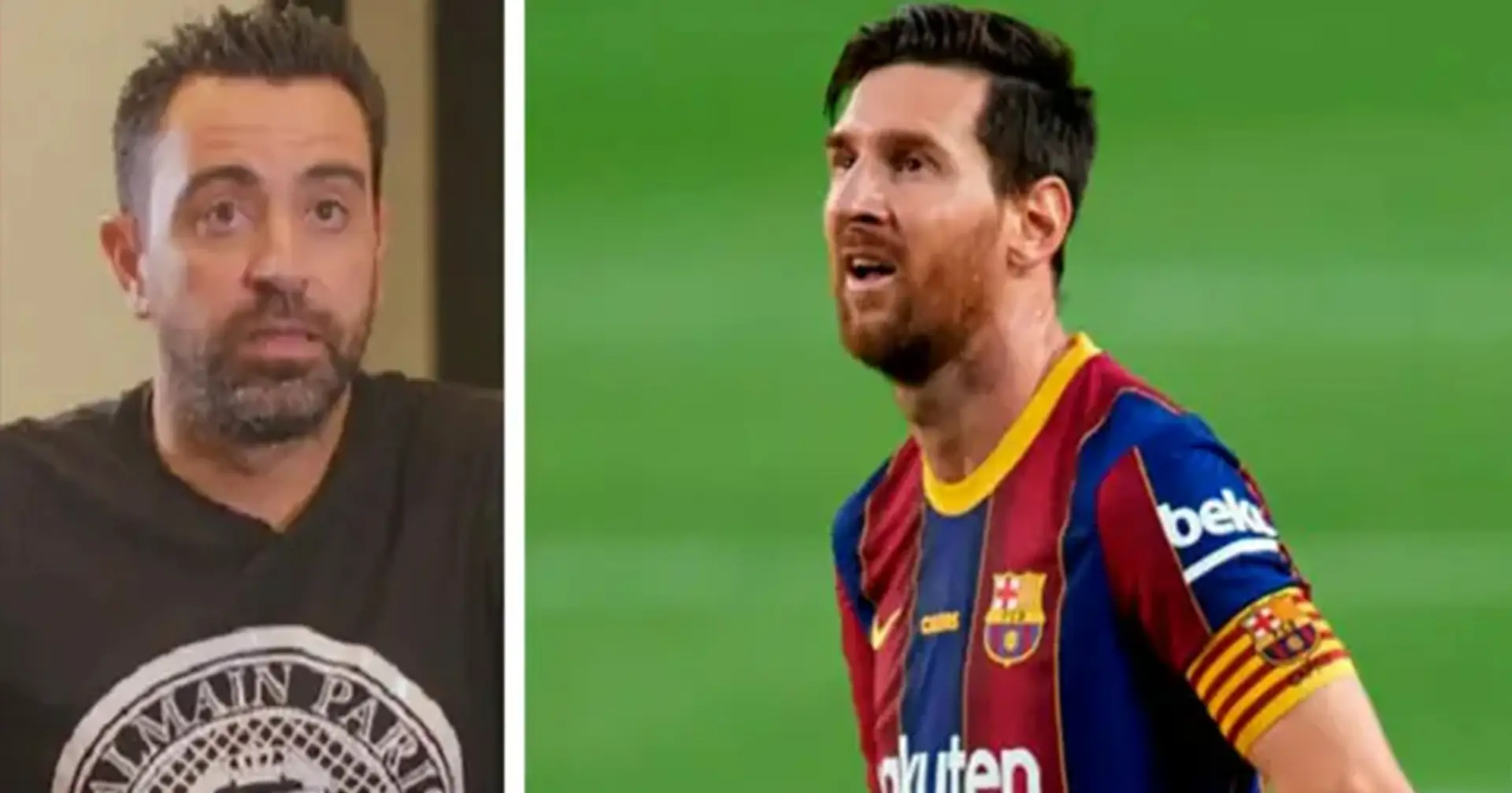 Xavi: 'Lamento que no hayamos aprovechado a Messi en los últimos años'