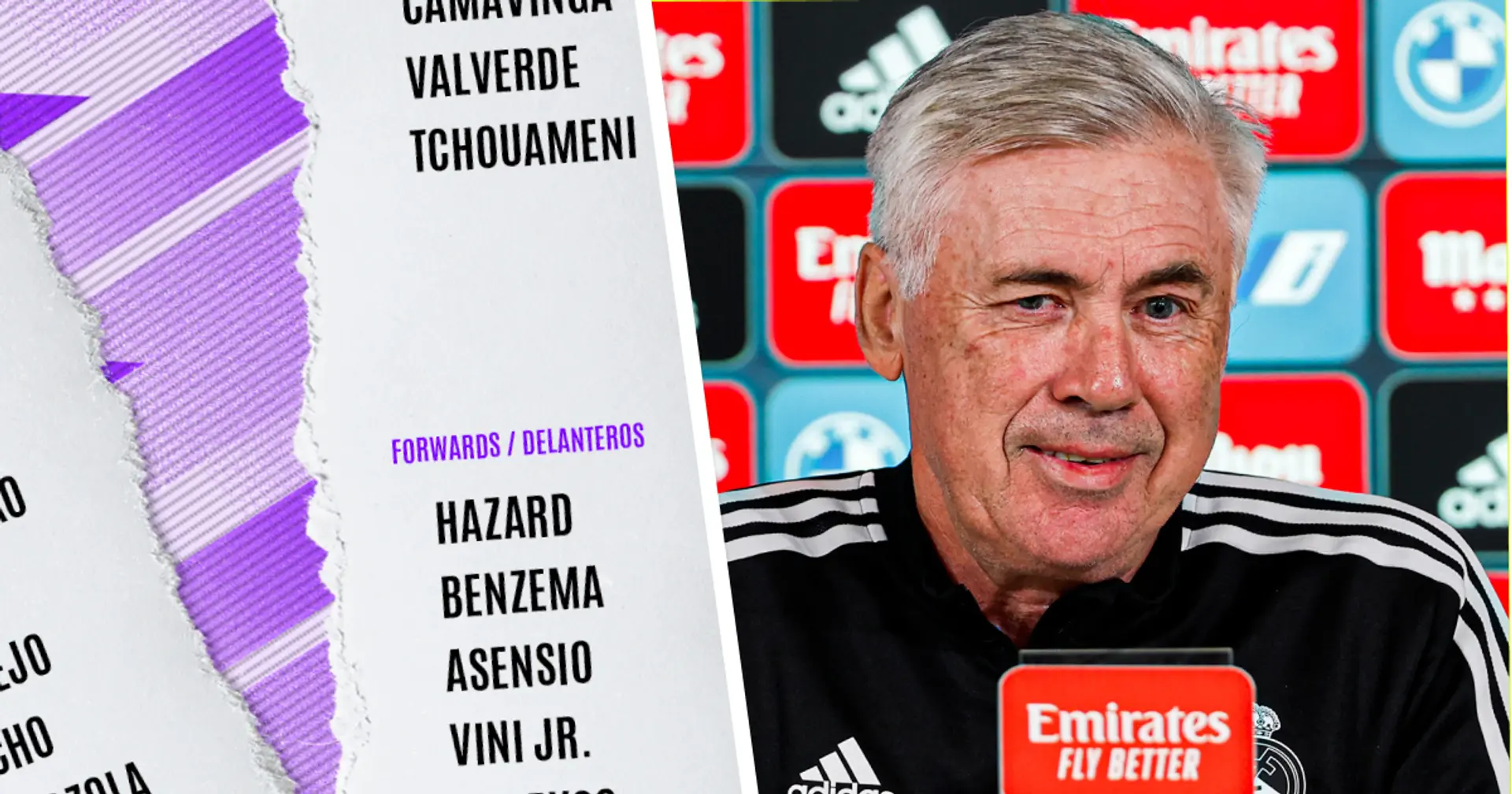 Courtois still missing: Ancelotti names 21-man squad for Elche clash