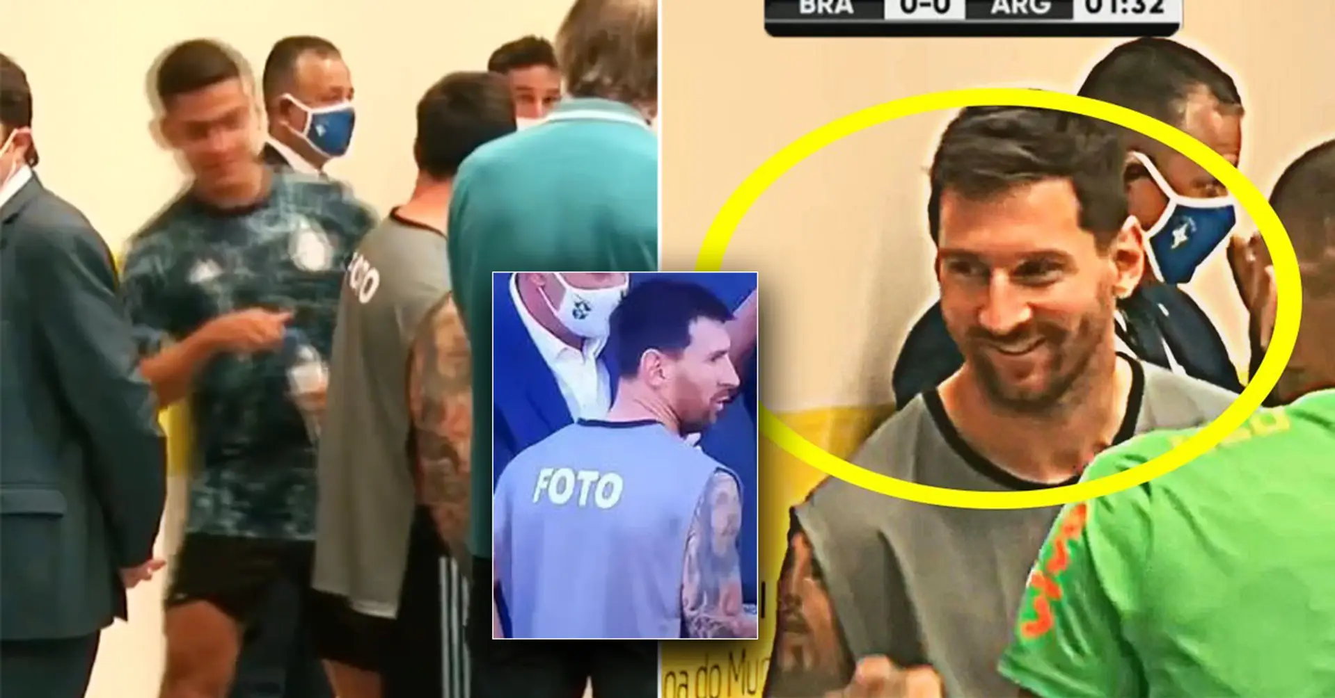 Las 2 teorías por las que Messi se puso el chaleco de fotógrafo y la divertida reacción de Dybala