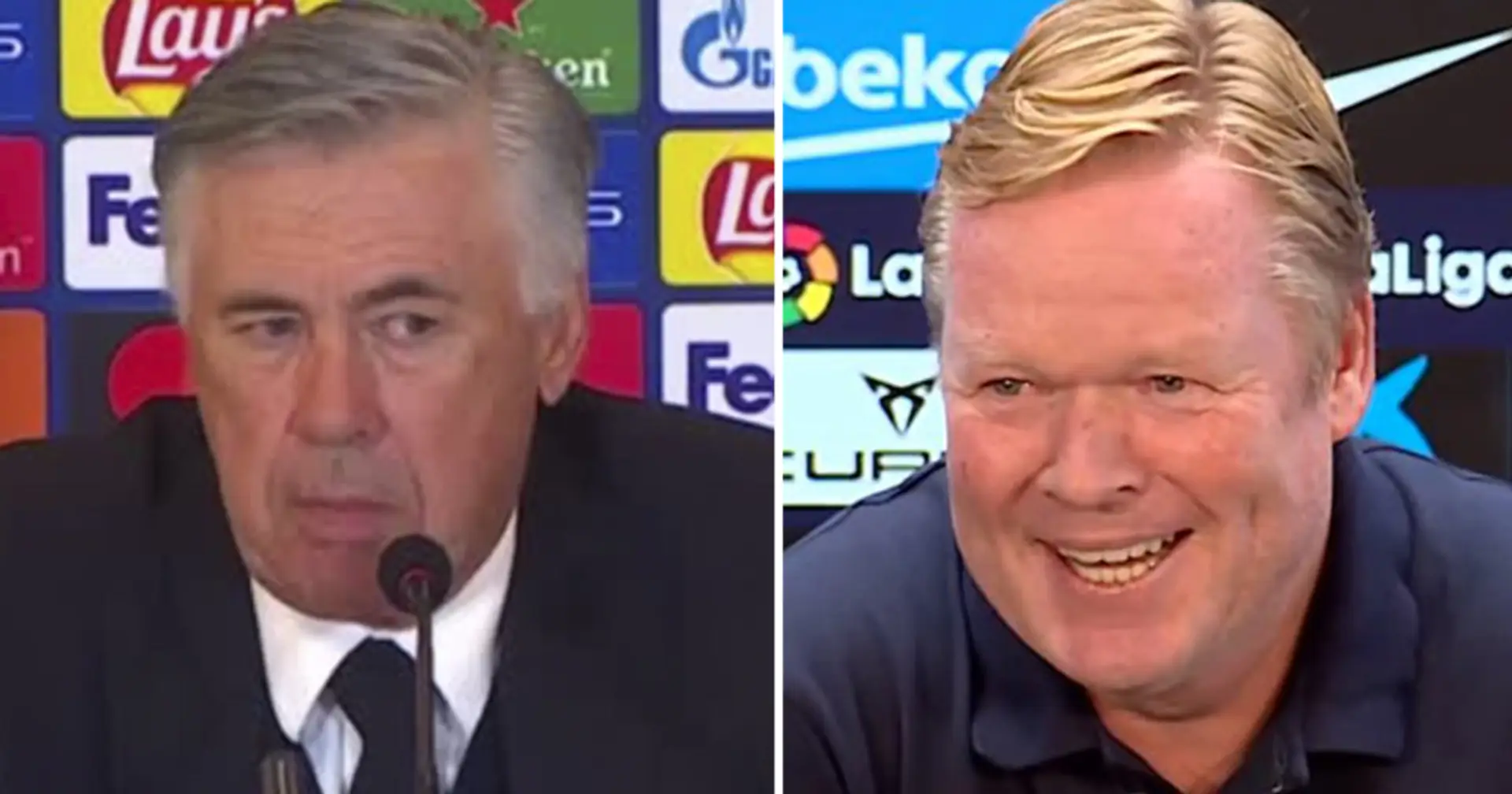 Ancelotti: 'Koeman is a good manager. Everyone speaks highly of him'