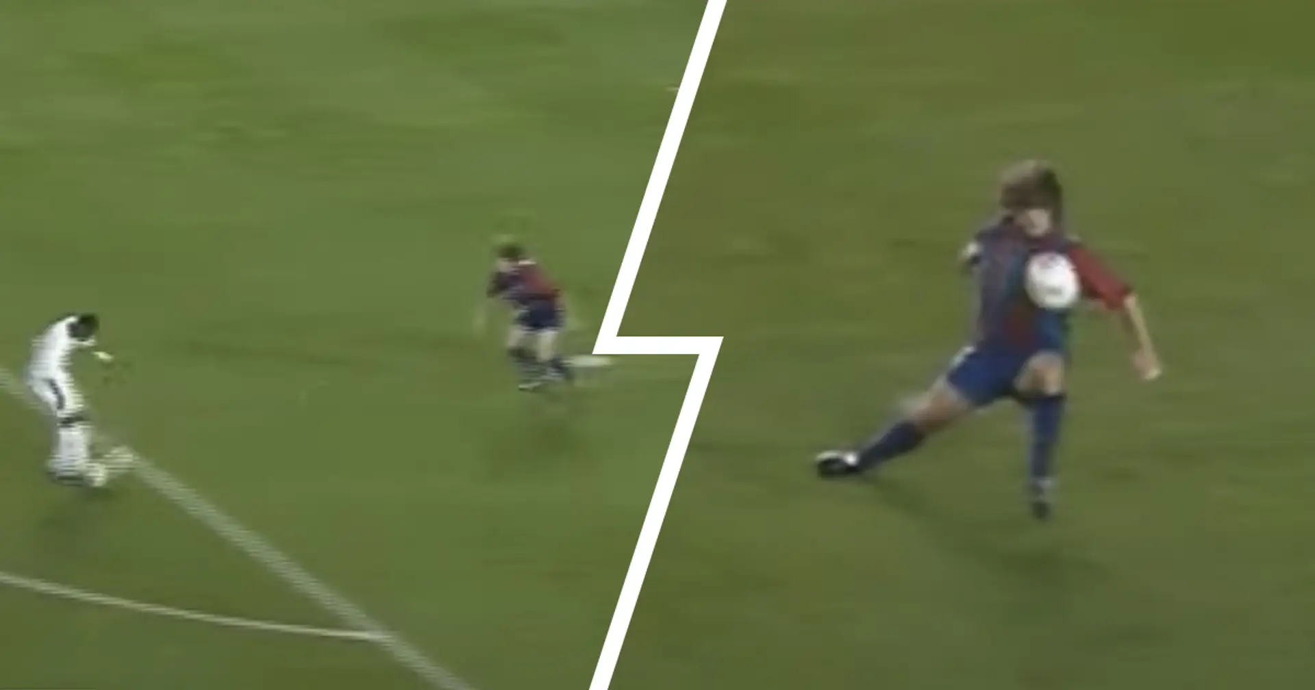 How Carles Puyol once covered for Barca goalkeeper to produce heroic save with his chest