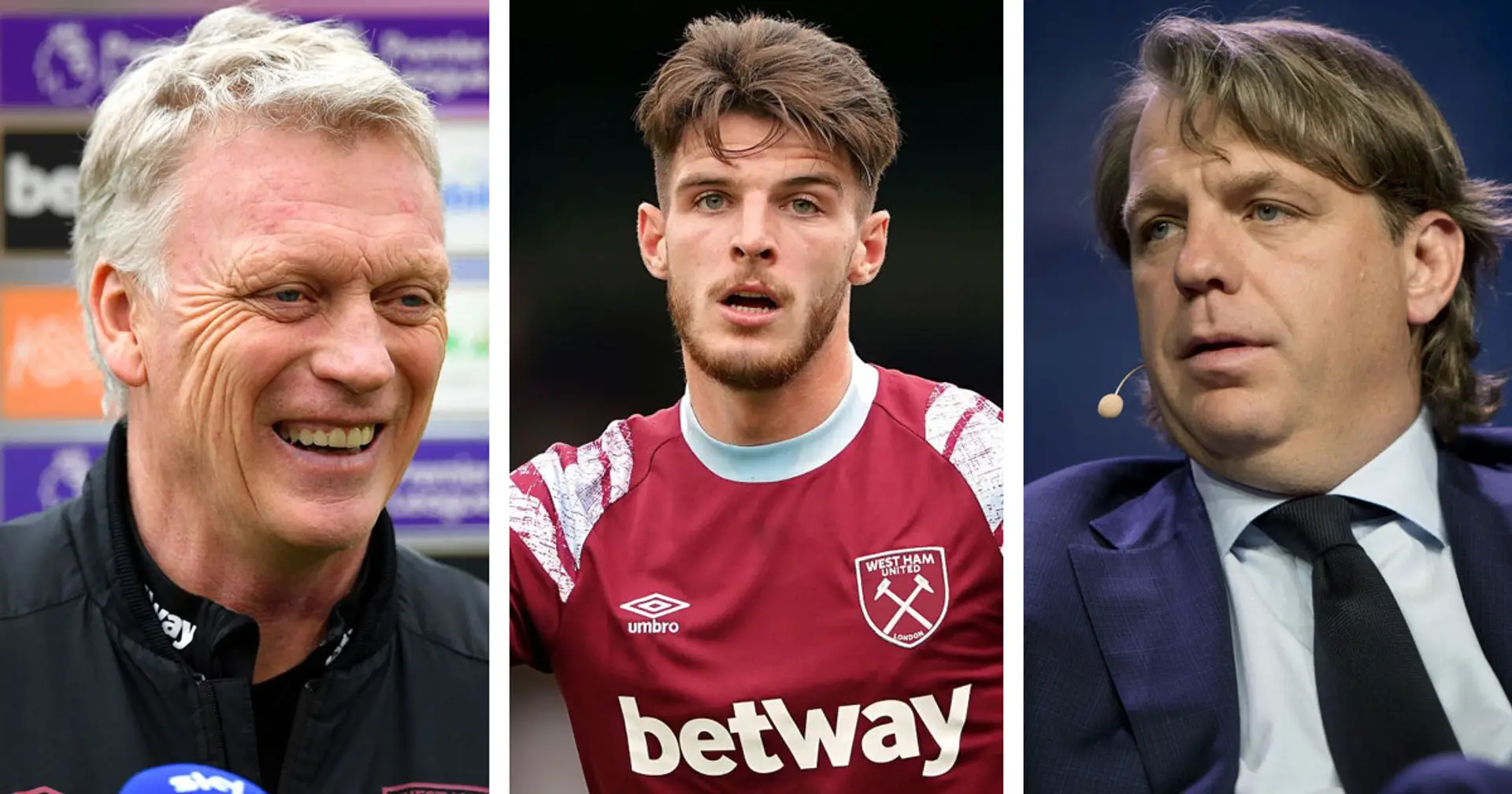 'We are not going to roll over’: David Moyes send defiant message over Declan Rice's future amid Chelsea links