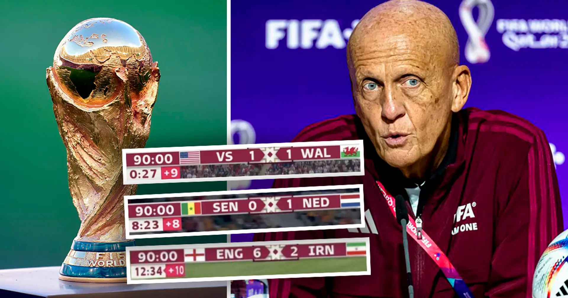 Why is there so much added time at the World Cup? Legendary referee Pierluigi Collina explains