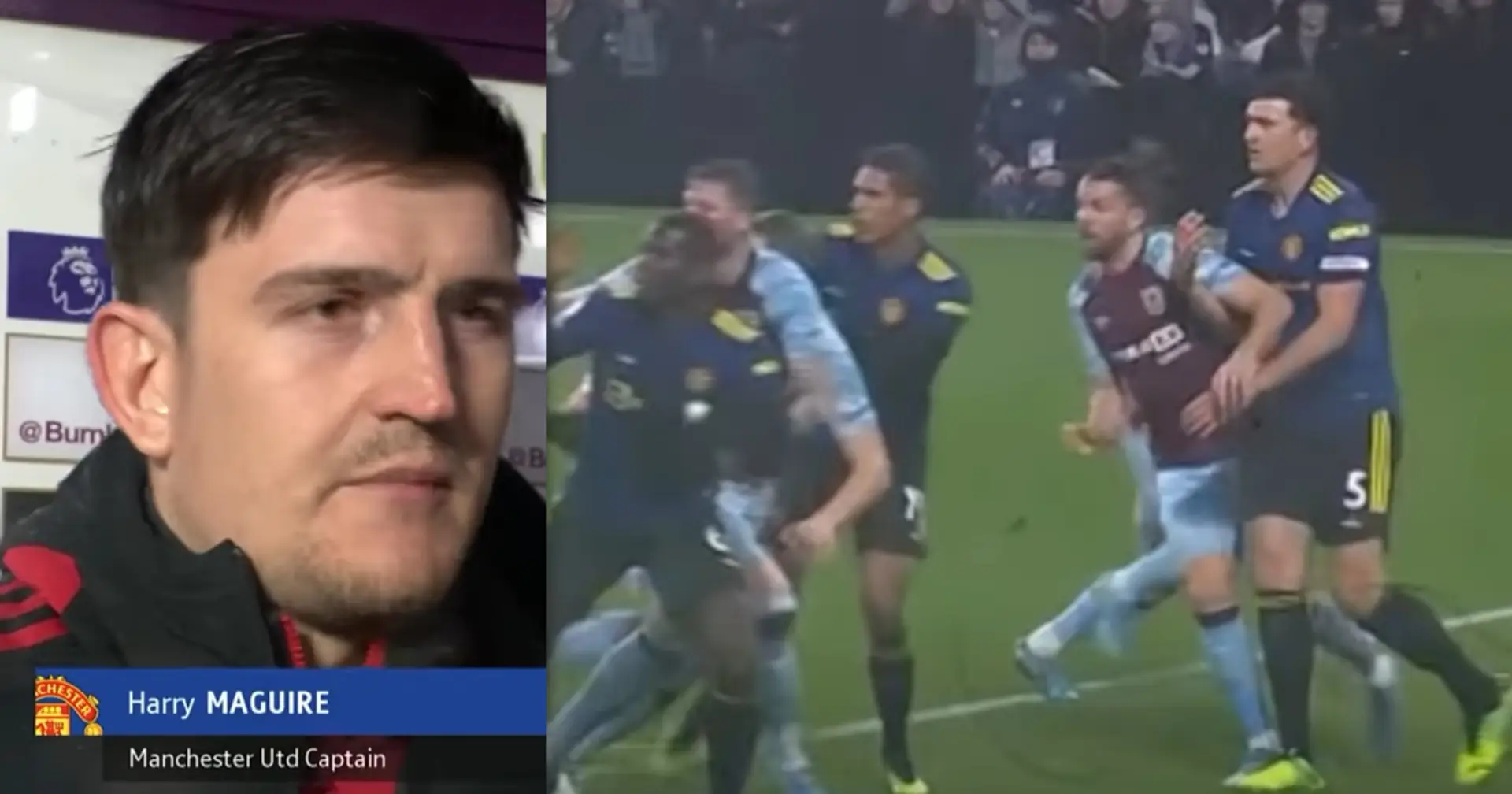 'Decisions went against us': Maguire fumes at refereeing in Burnley draw