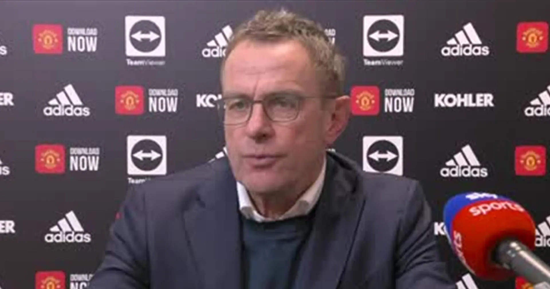 'The situation itself is desperately sad': Ralf Rangnick reacts to Russian invasion of Ukraine