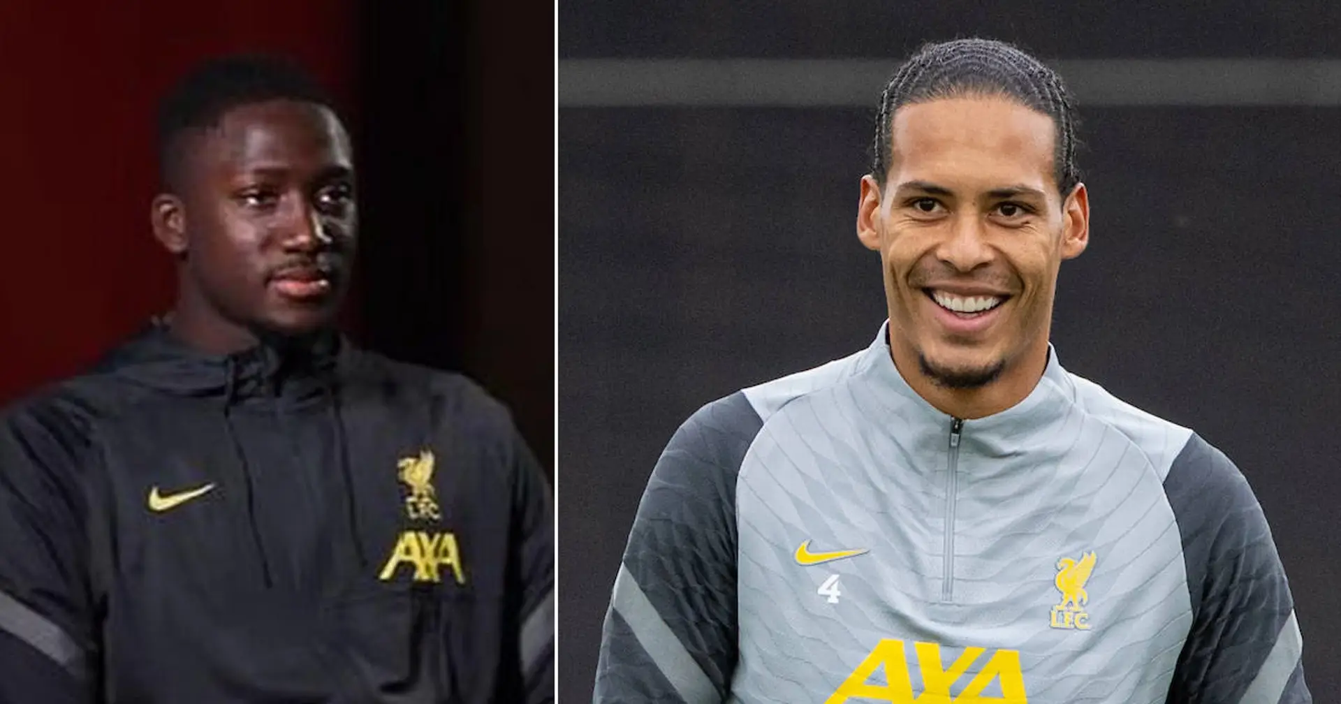 'I hope with time': Konate wants to reach Van Dijk level