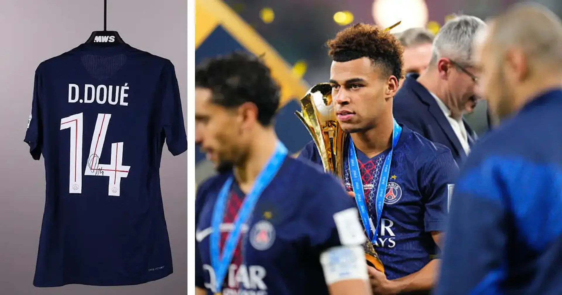 Maillot du Portugal dédicacé par Vitinha - Collection