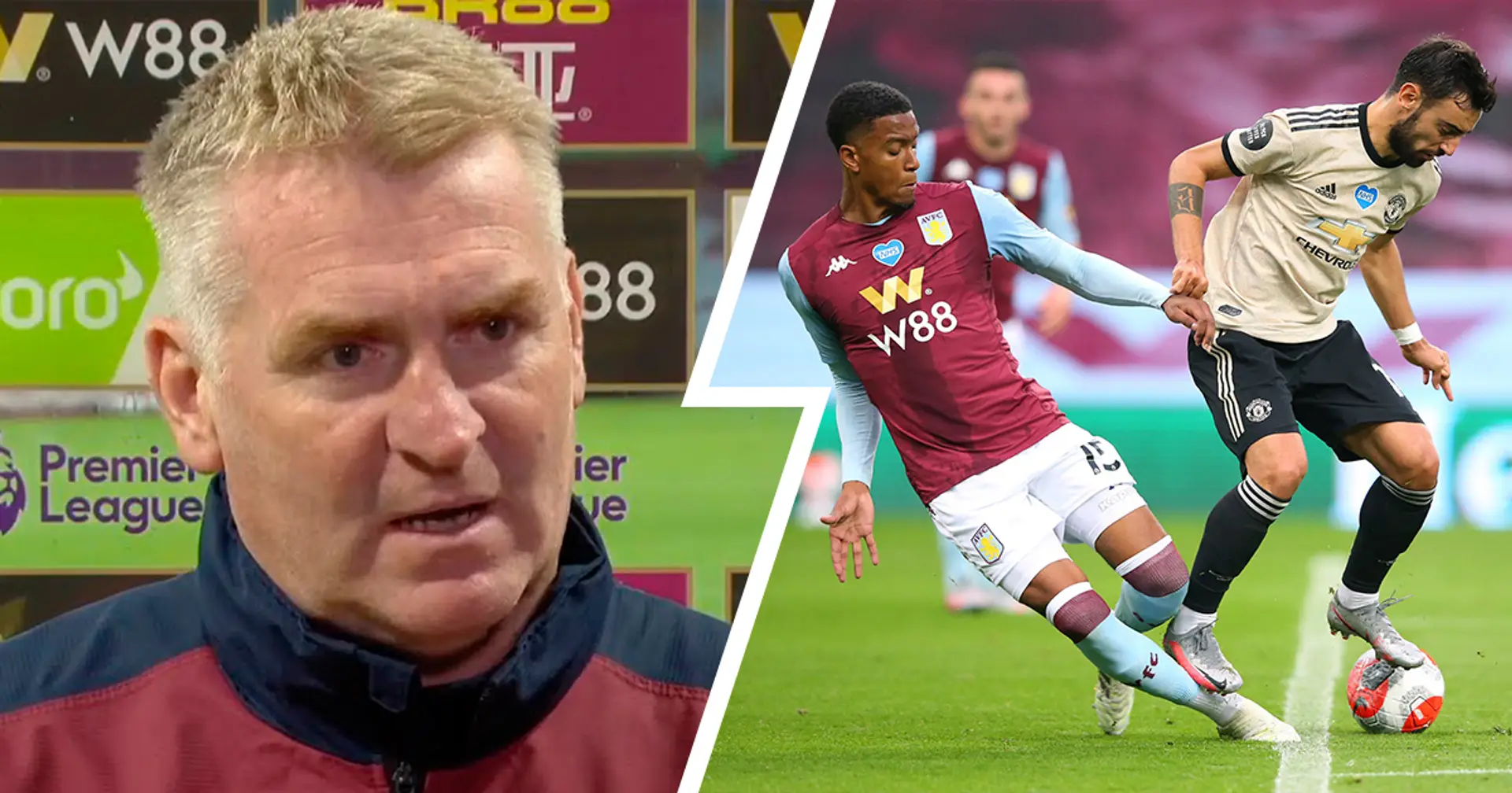 'Disgraceful': Villa's Dean Smith slams VAR for not changing decision on United's penalty