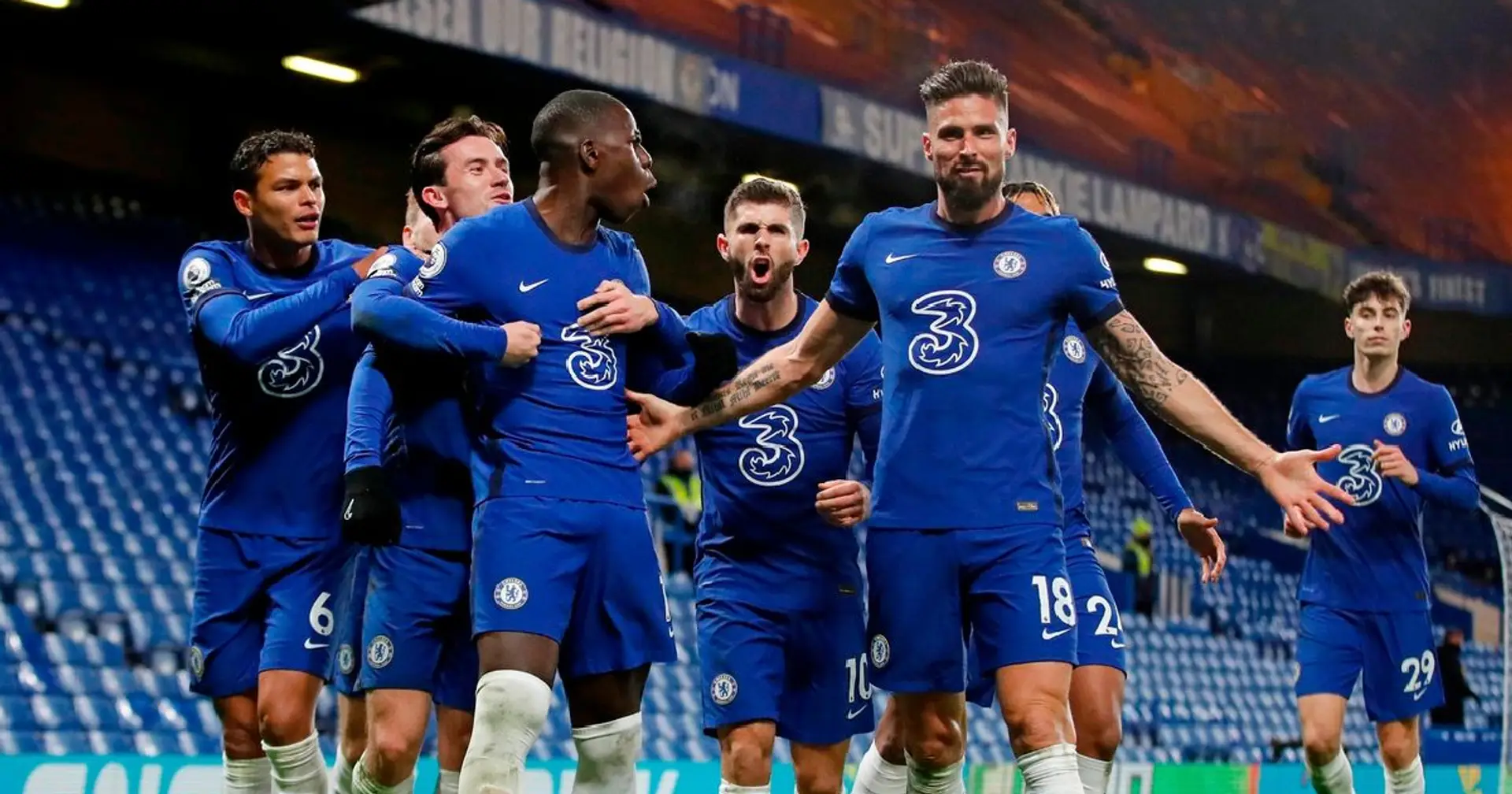 OFFICIAL: Chelsea XI vs Everton revealed