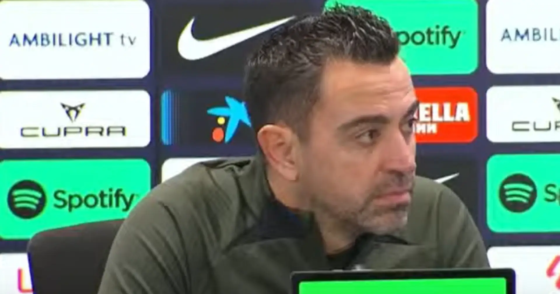 Xavi revela qué pasará si el Barça pierde ante el Valencia