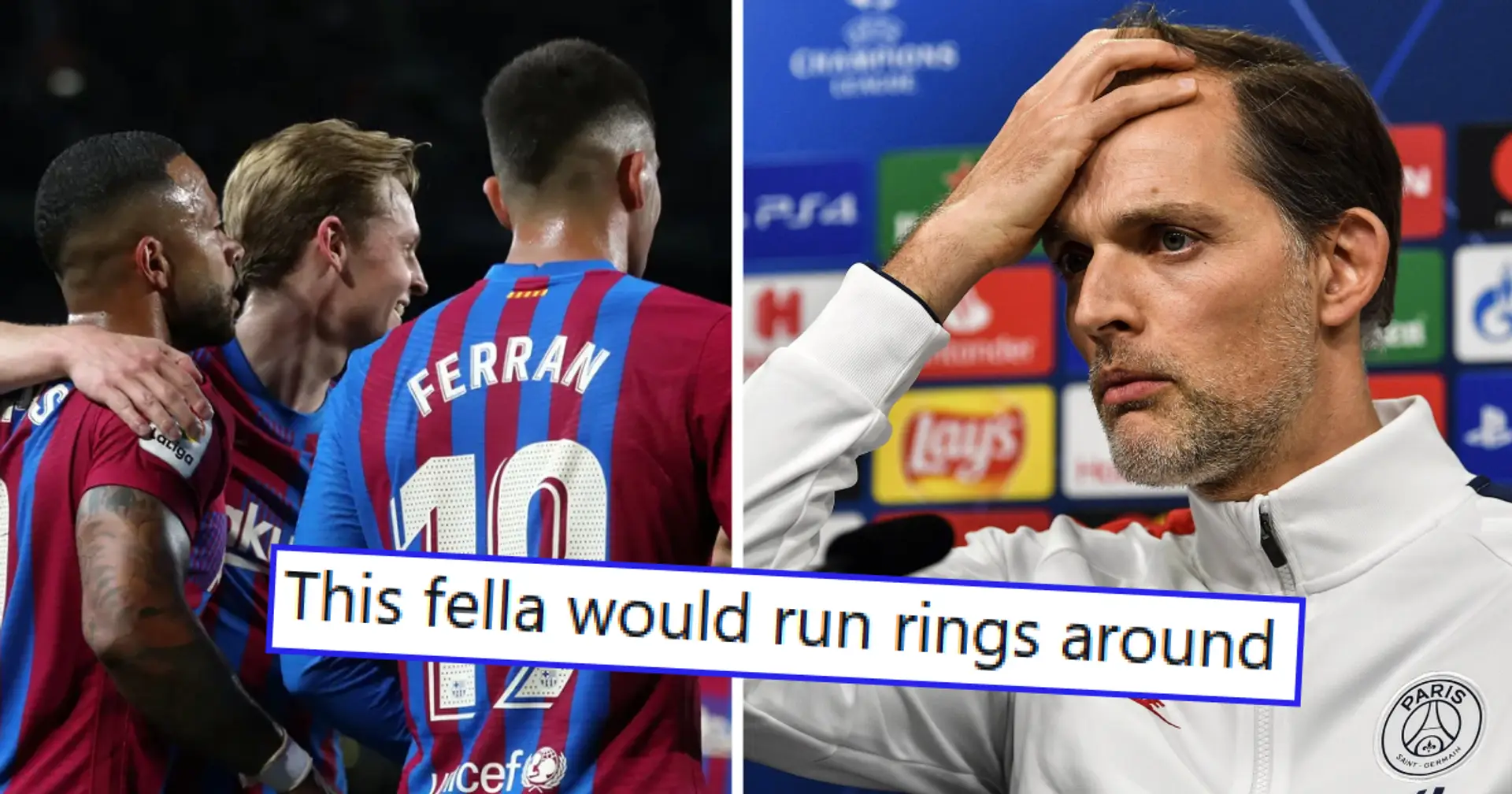 'Tuchel literally cried when he rejected his PSG': Chelsea fans wonder why club aren't in for Barca star