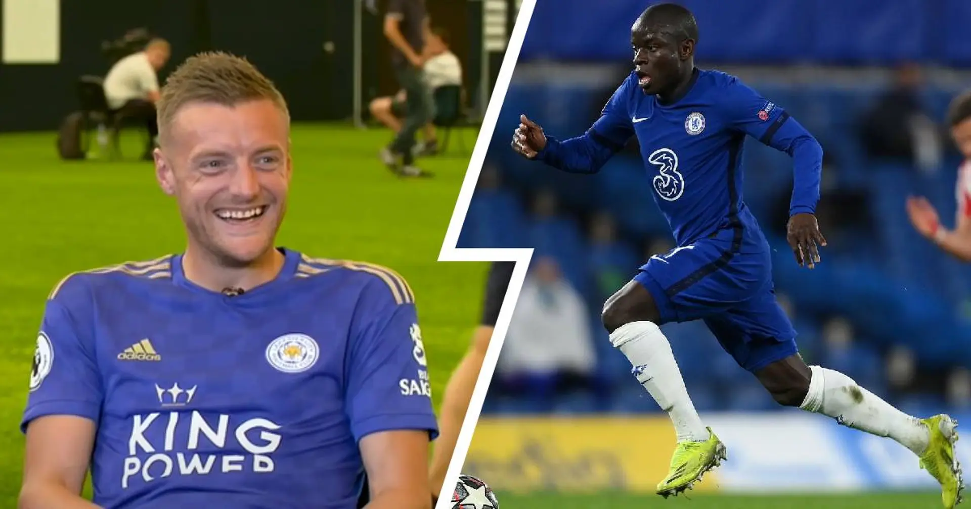'He was out running!': Jamie Vardy shares epic story that proves Kante's 'commitment' to his game