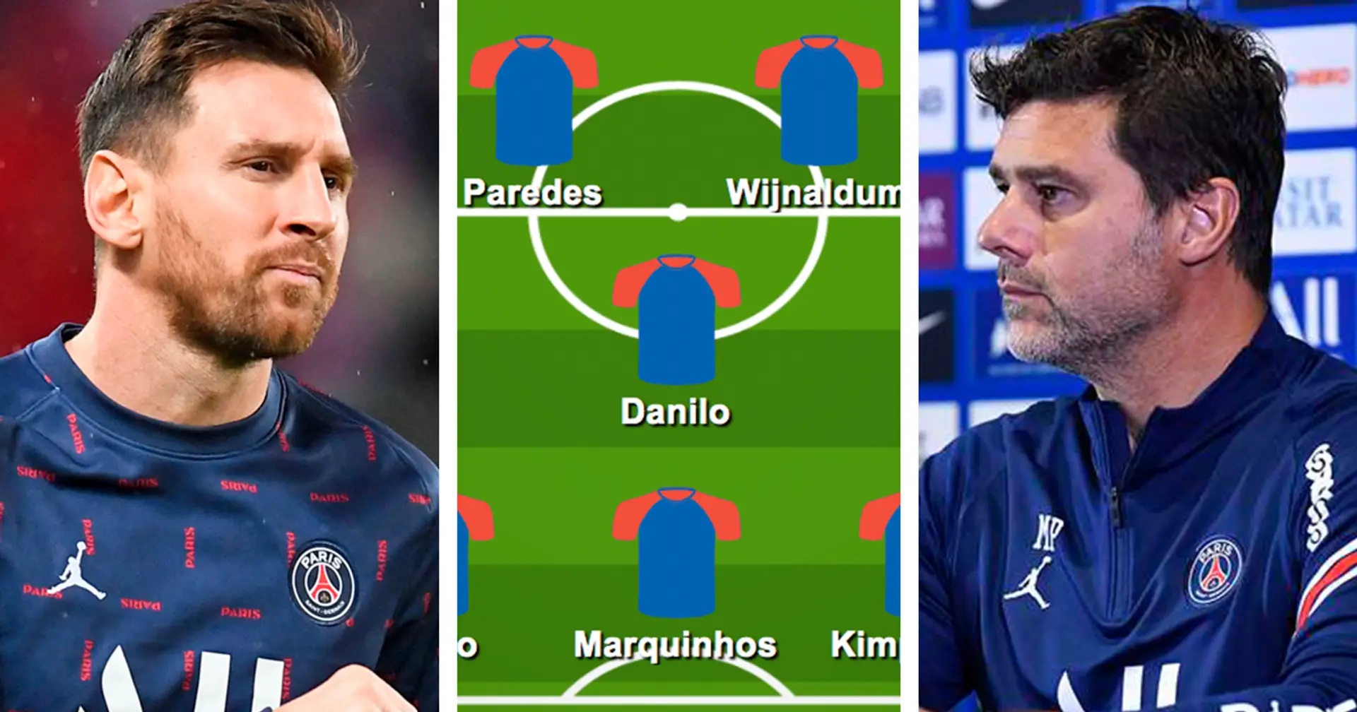 To risk or not to risk Messi? Select PSG's ultimate XI for Man City clash from 3 options