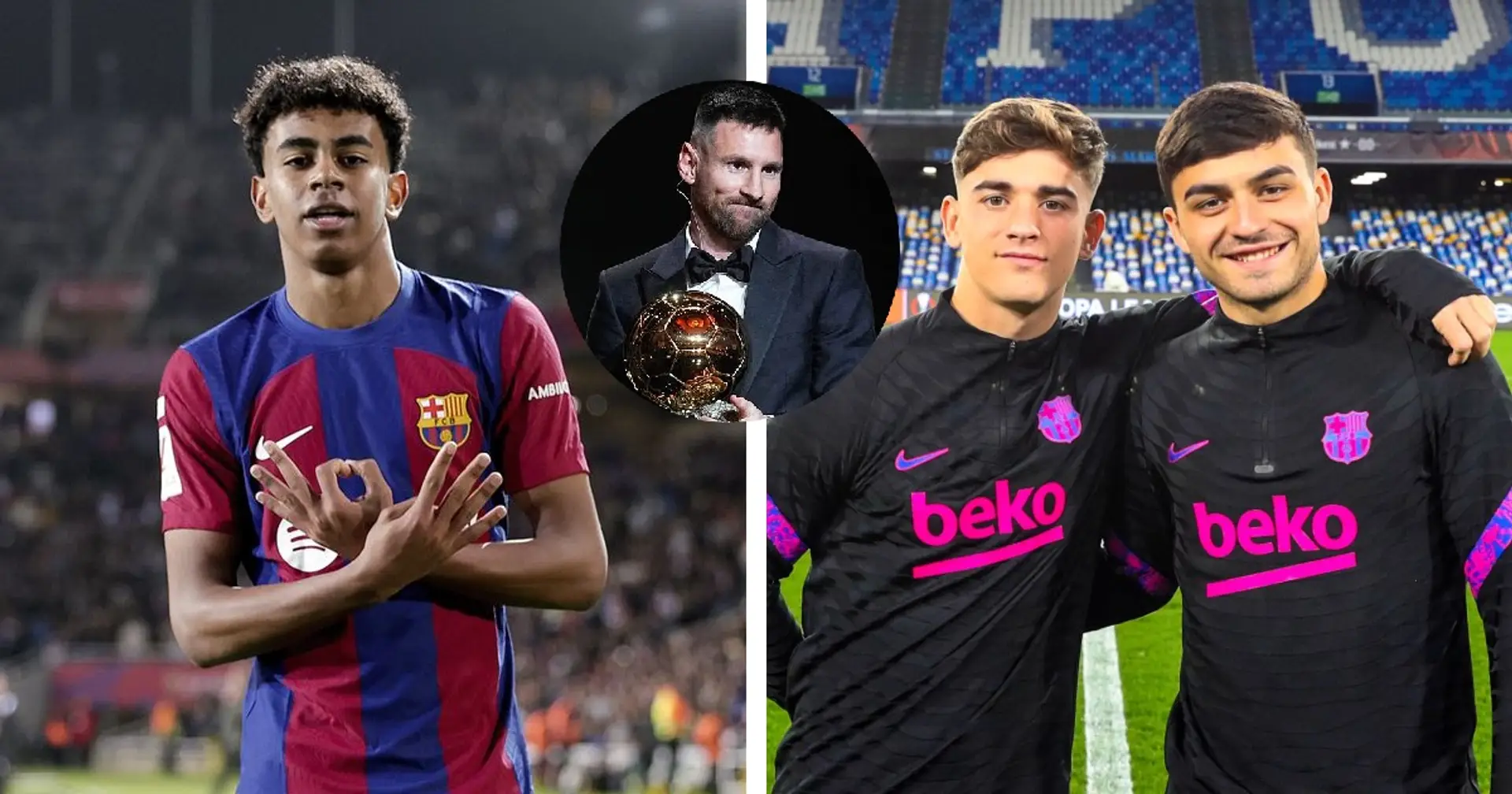 Messi nomme 4 vainqueurs potentiels du Ballon d'Or - UN joue pour le Barça