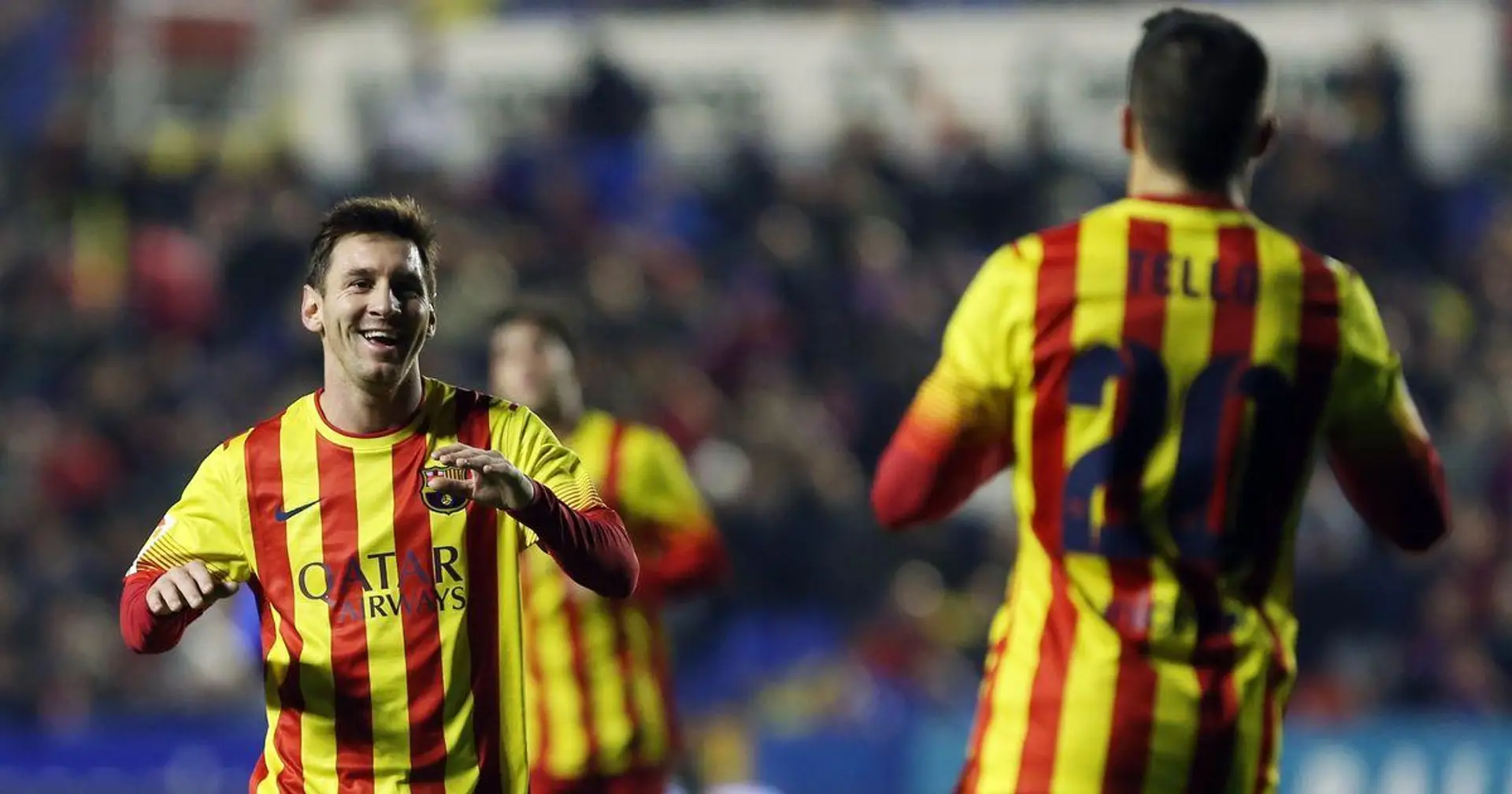 VIDEO RETRO: le premier triplé de passes décisives de Messi et le premier coup du chapeau de Tello (vidéo)