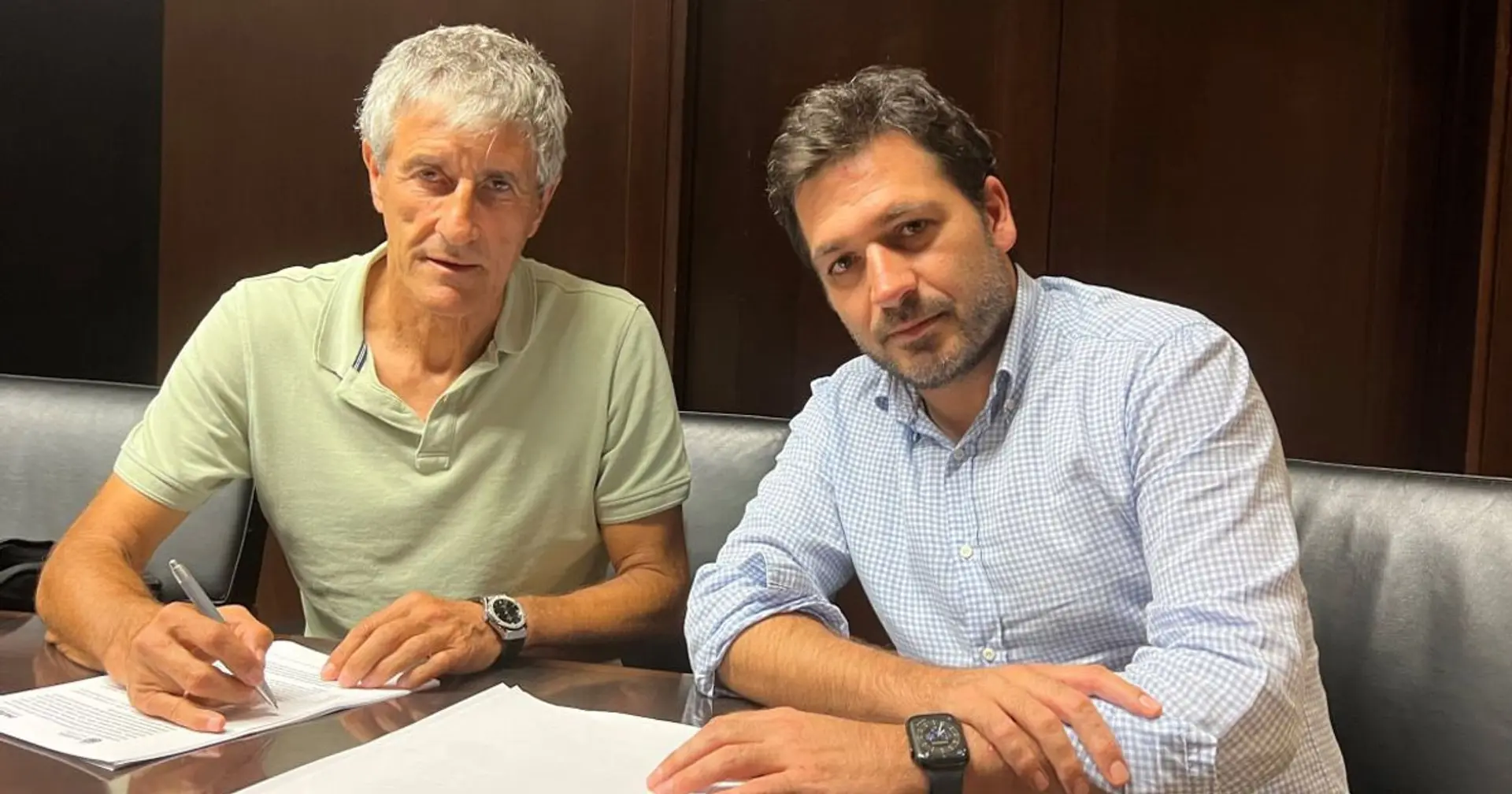 Quique Setien returns to coaching as he signs Villarreal deal
