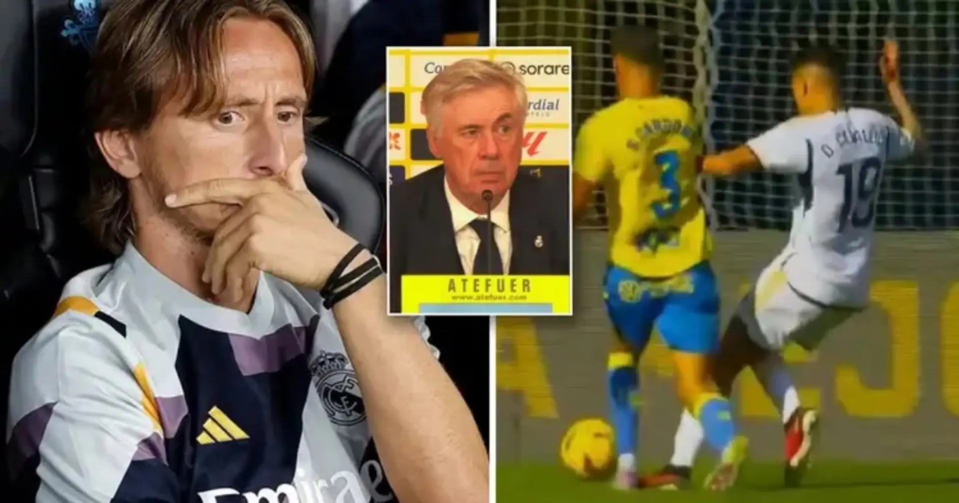 Luka Modric sorgt sich um seine Zukunft bei Real Madrid, während Seballos seinen Platz in der Startelf einnimmt