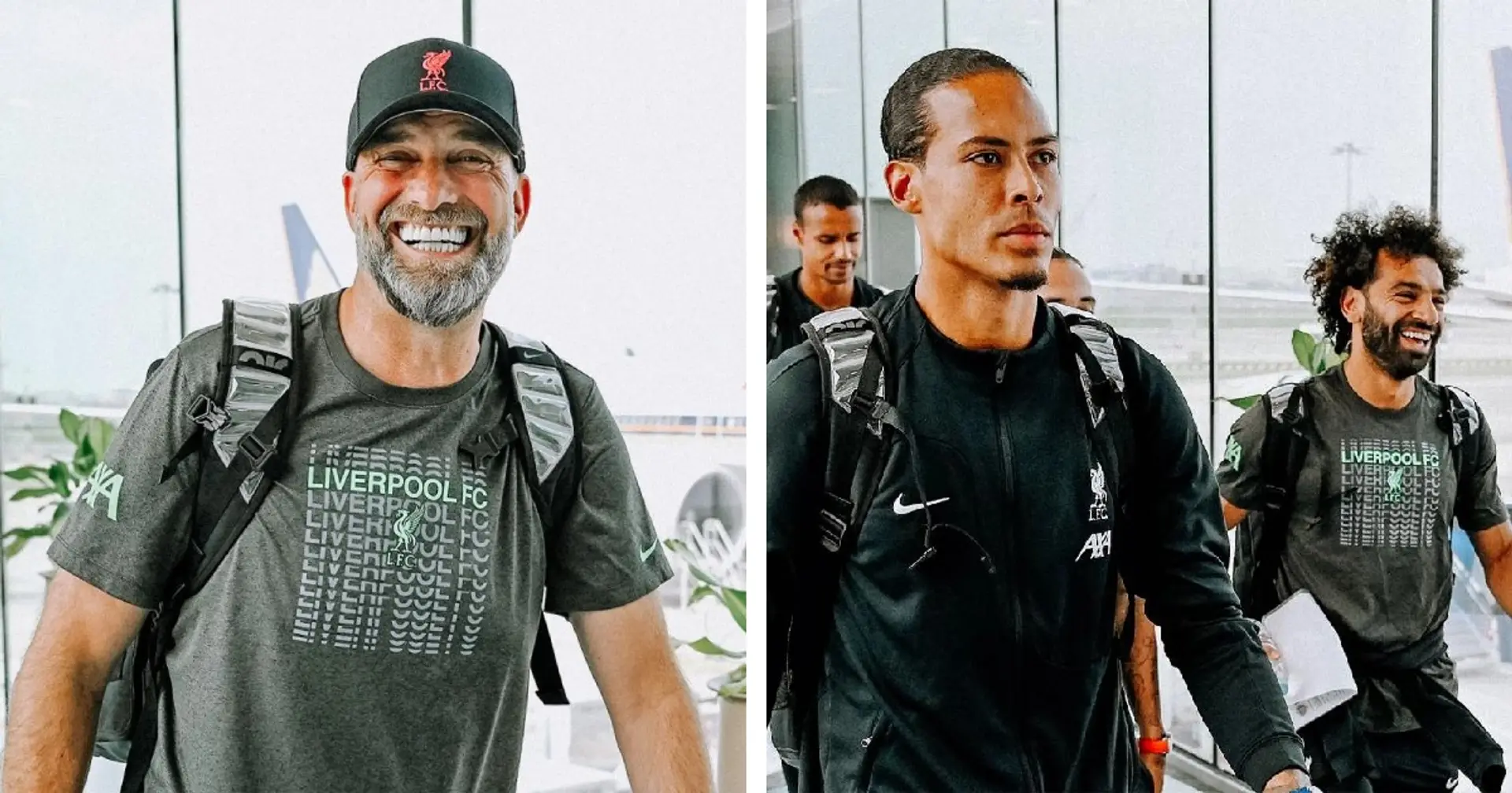 12 best images as Liverpool squad touch down in Singapore 