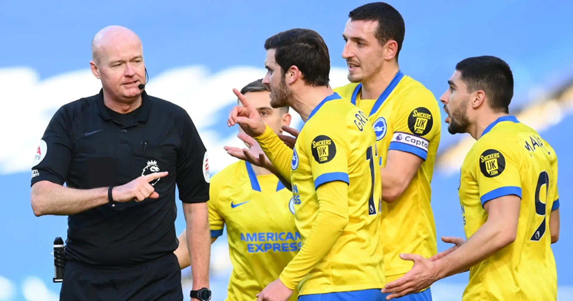 Referee Lee Mason taken off Liverpool vs Sheff Utd game after Brighton controversy