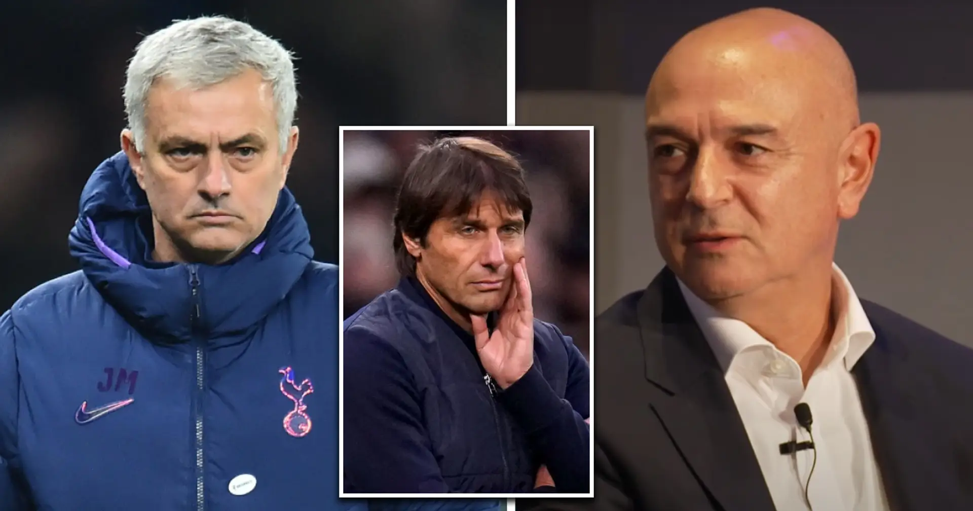 'I made a mistake': Tottenham chairman Daniel Levy on hiring Jose Mourinho and Antonio Conte 