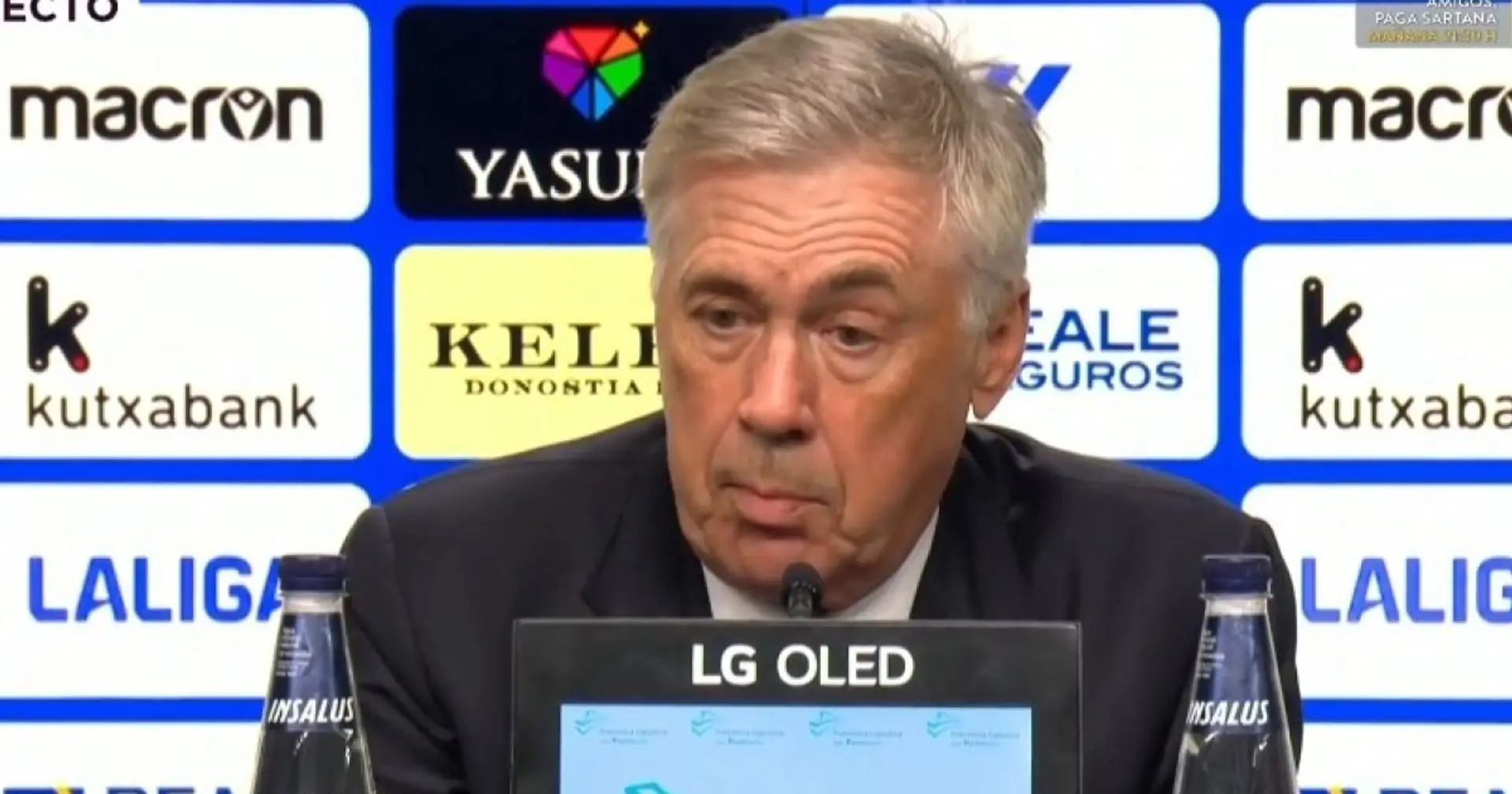 Ancelotti explains why Real Madrid beat Sociedad despite resting 9 players for Bayern game