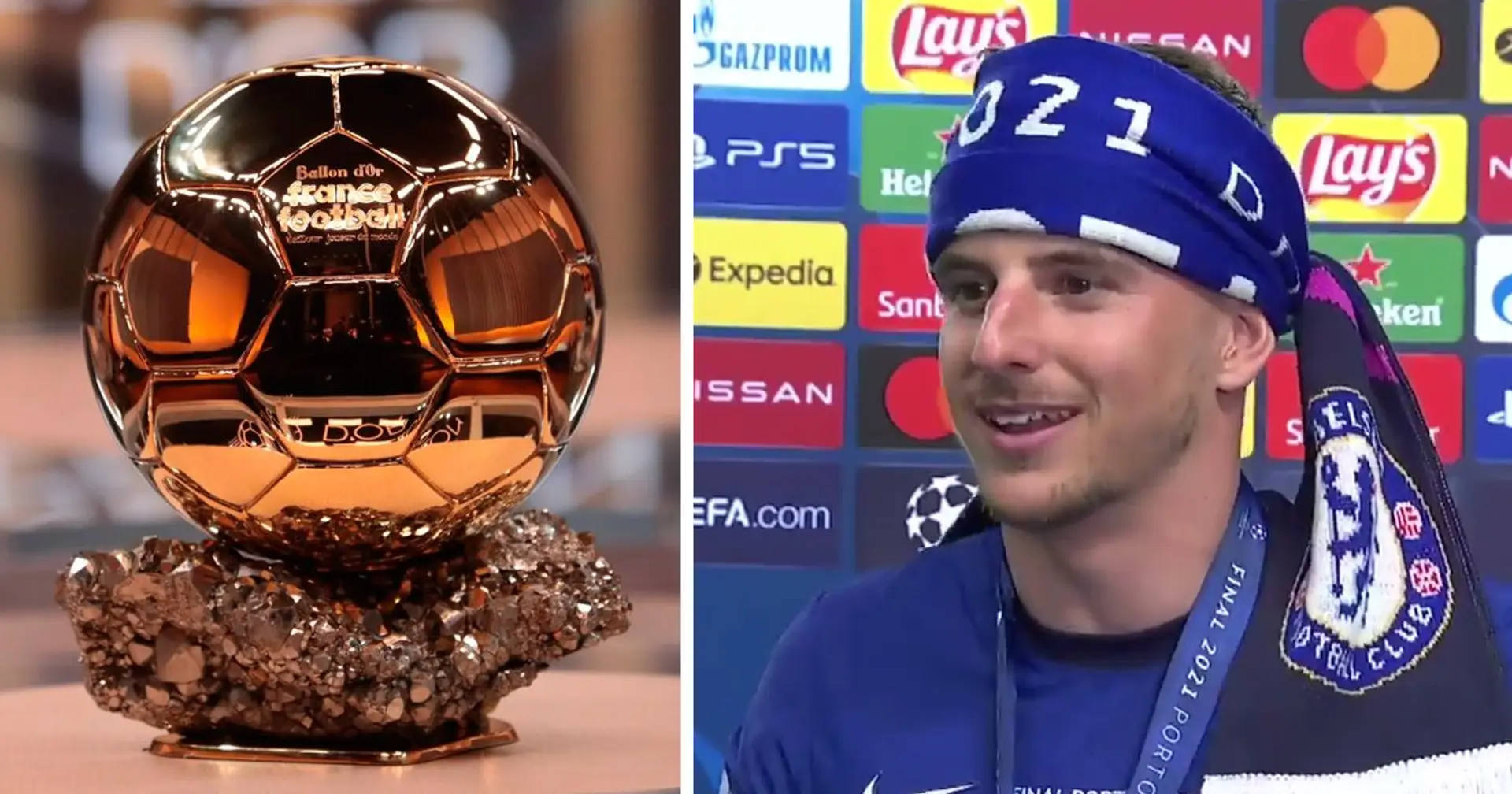 'It won't be big night of drinking, unfortunately': Mount's hilarious reply to question about winning Ballon d'Or