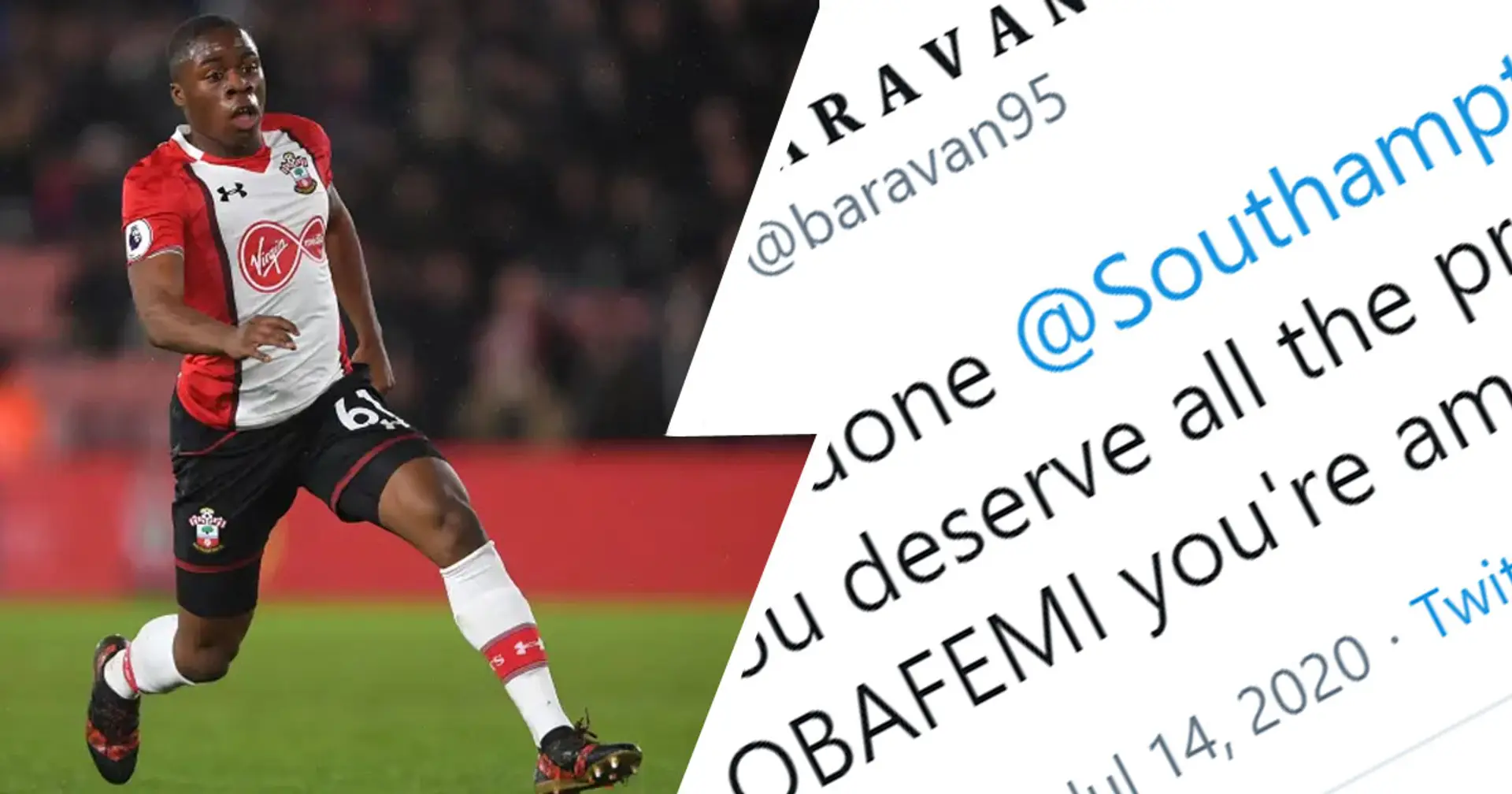 'Thank you', 'You're amazing man': Chelsea fans celebrate Michael Obafemi's injury-time equaliser as Man United stumble in top-4 race
