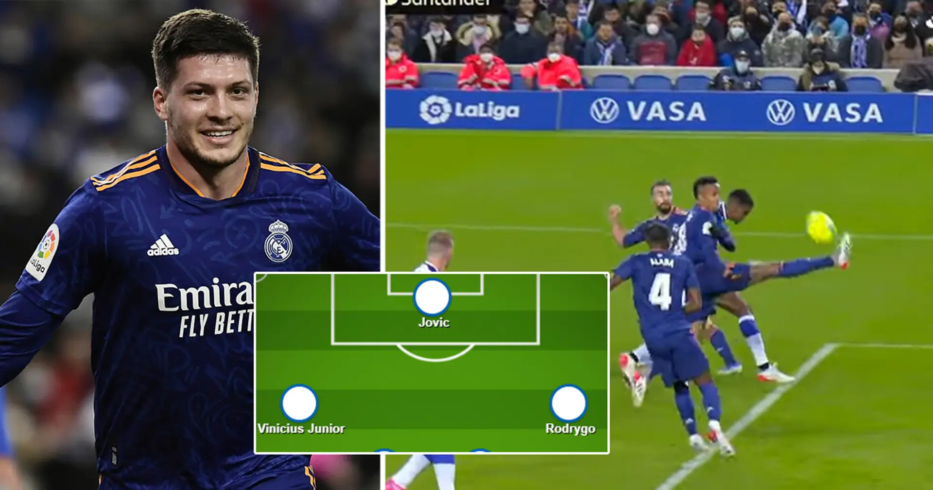 Rating Real Madrid performance vs Real Sociedad based on 4 key factors