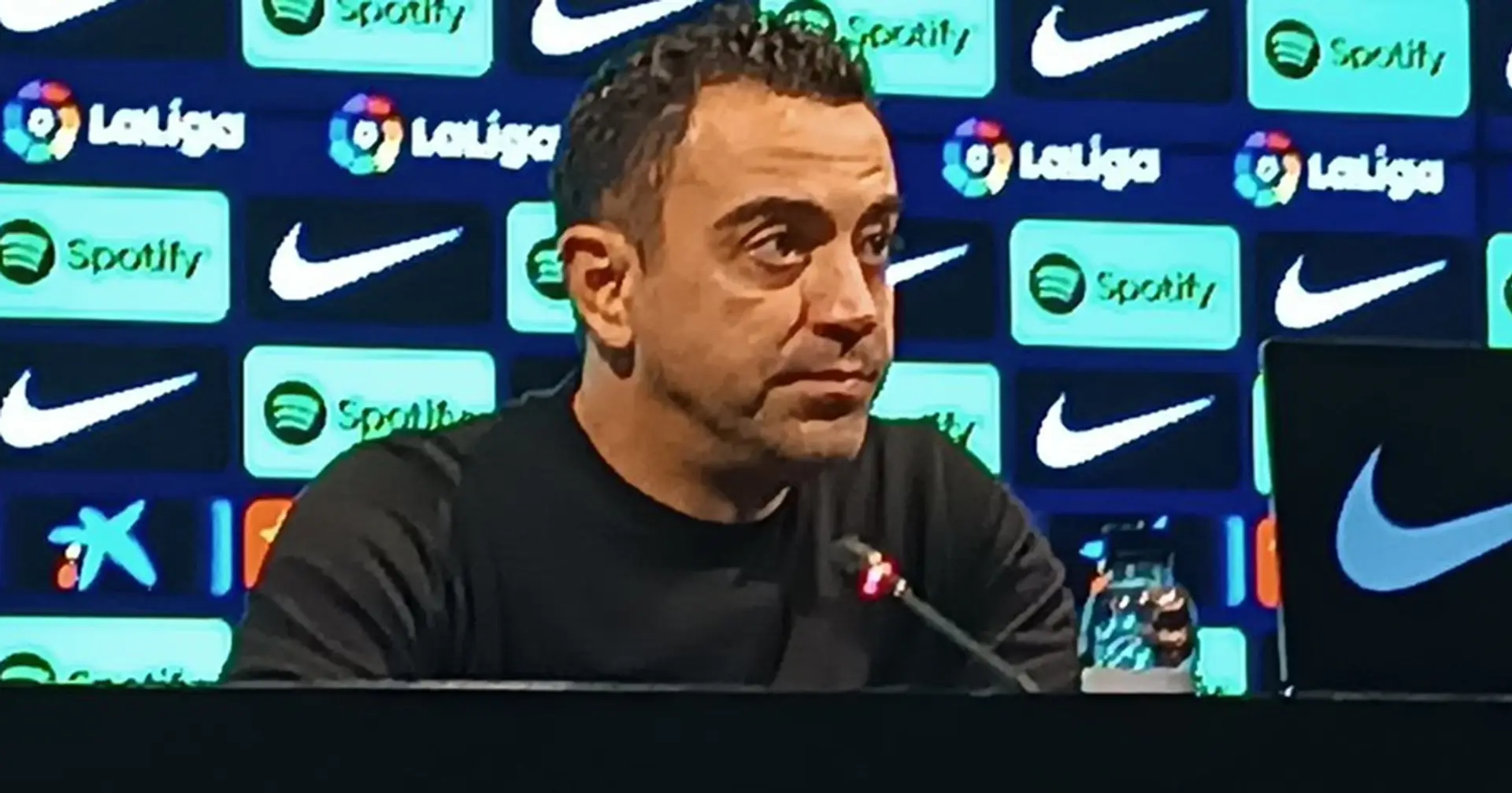 'Fue nuestra culpa': Xavi explica por qué el Barça perdió puntos ante el Espanyol
