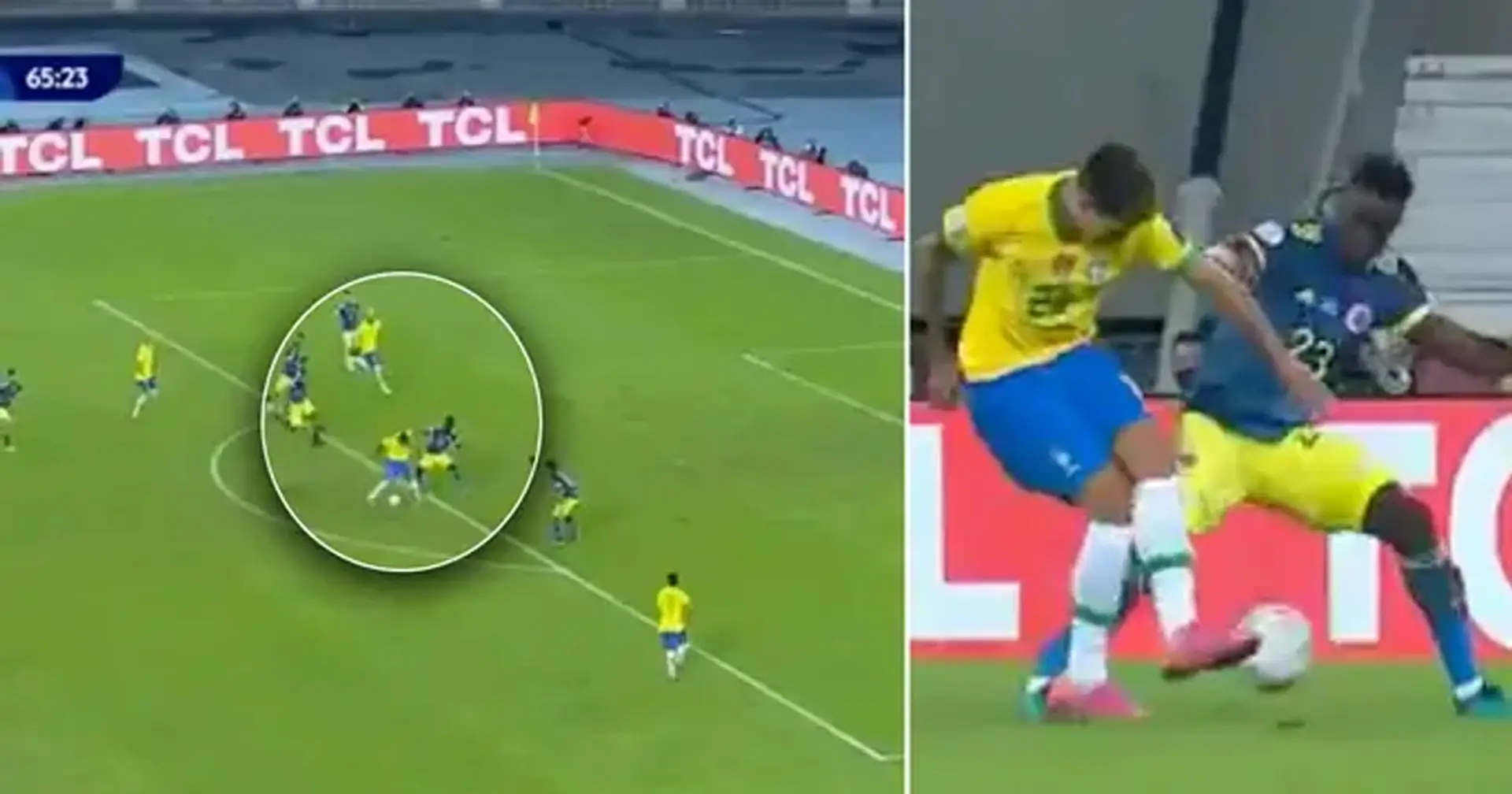 Magia brasileña: Neymar y Firmino confunden a los defensas con habilidades sobresalientes