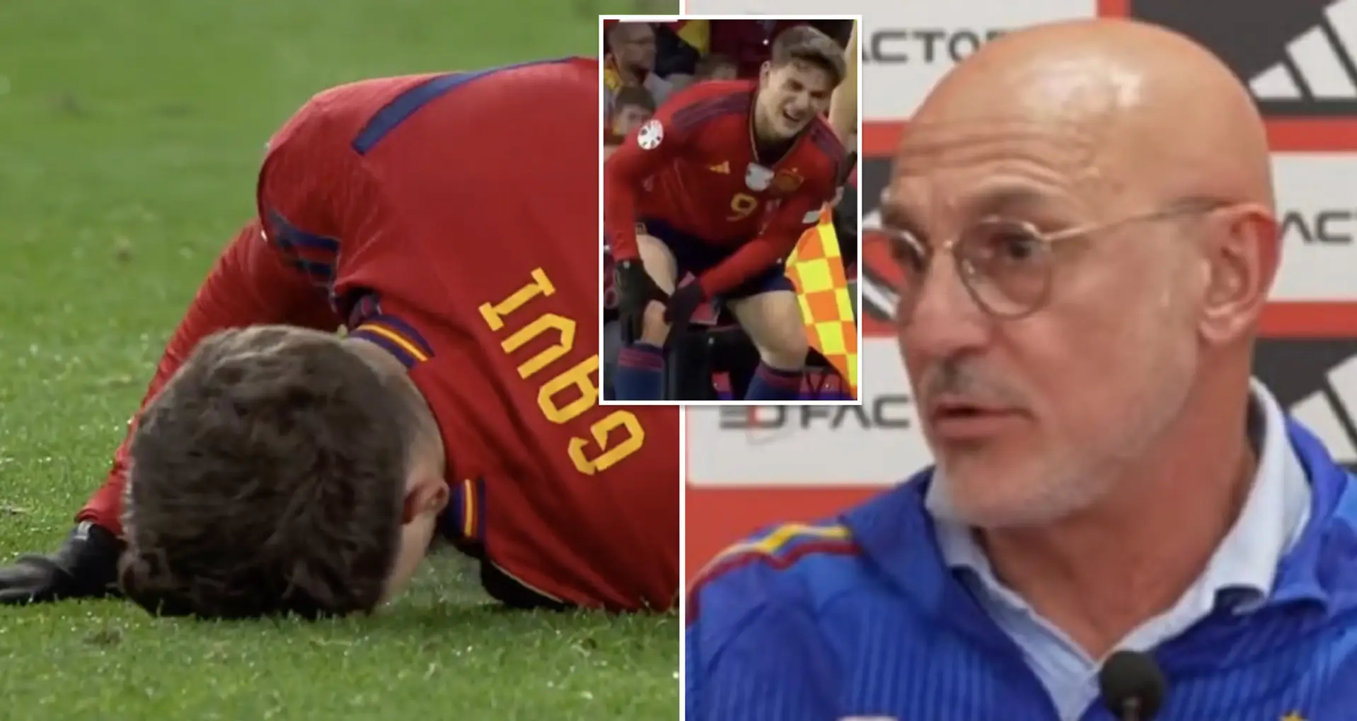 Pourquoi le sélectionneur espagnol n'est pas responsable de la blessure au genou de Gavi